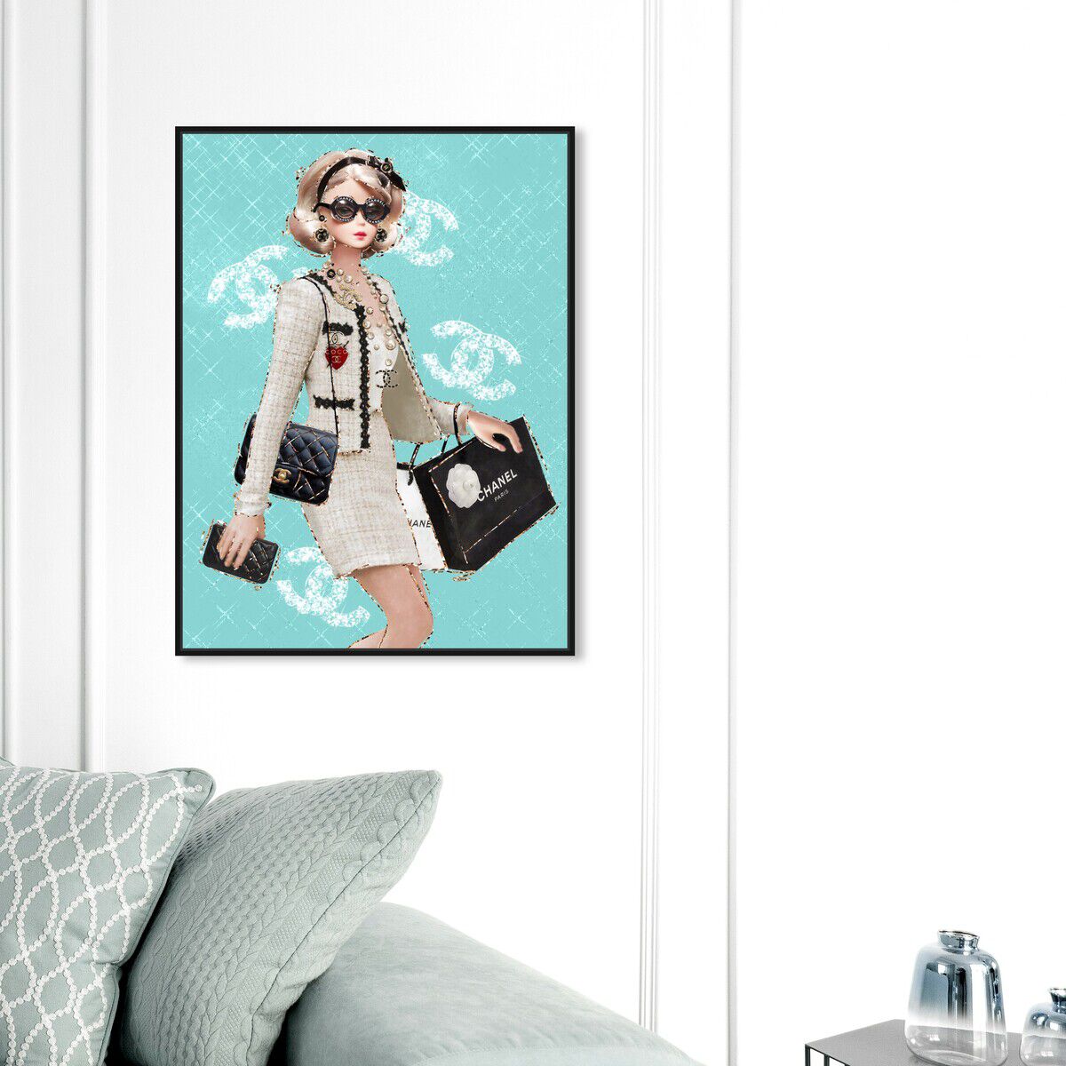36x54/Framed Canvas/BFL