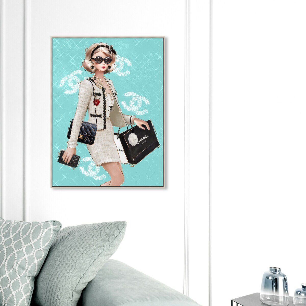 36x54/Framed Canvas/CFL