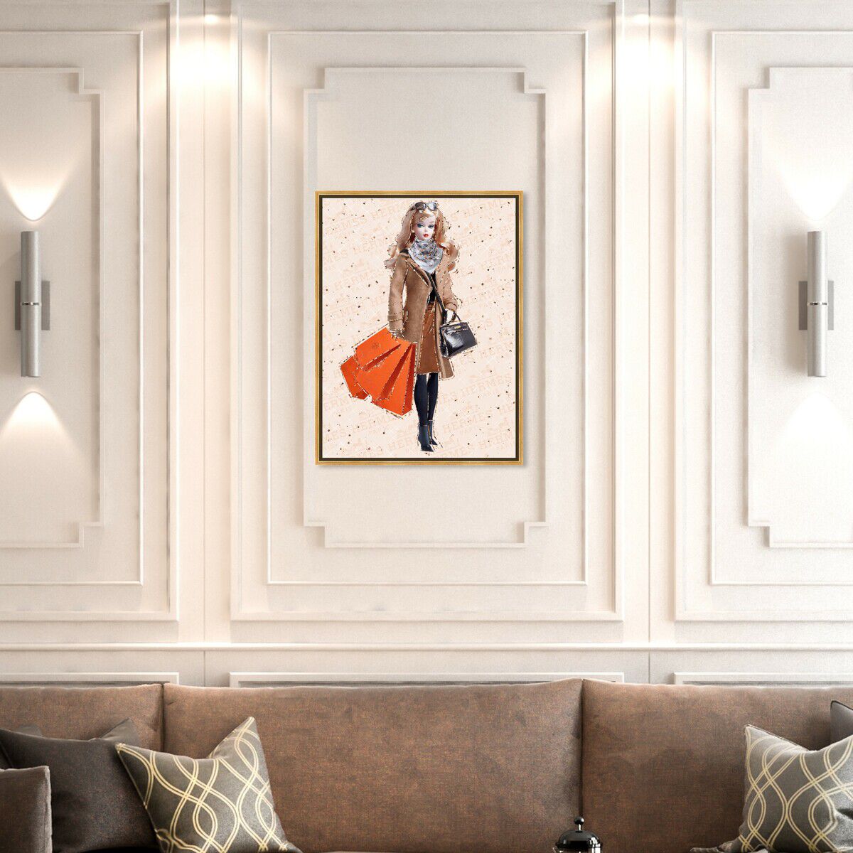 36x54/Framed Canvas/PSGLD