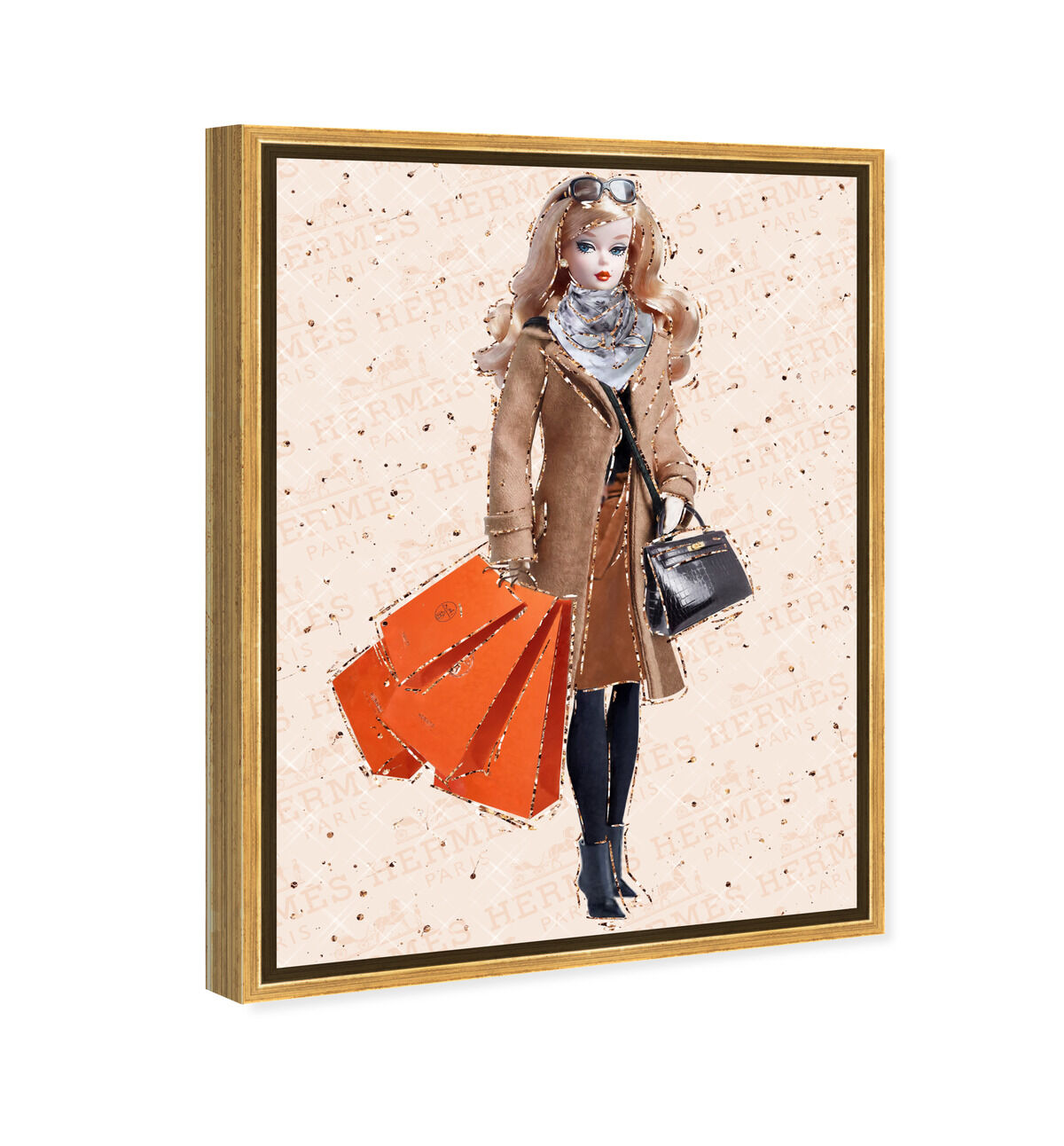 36x54/Framed Canvas/PSGLD