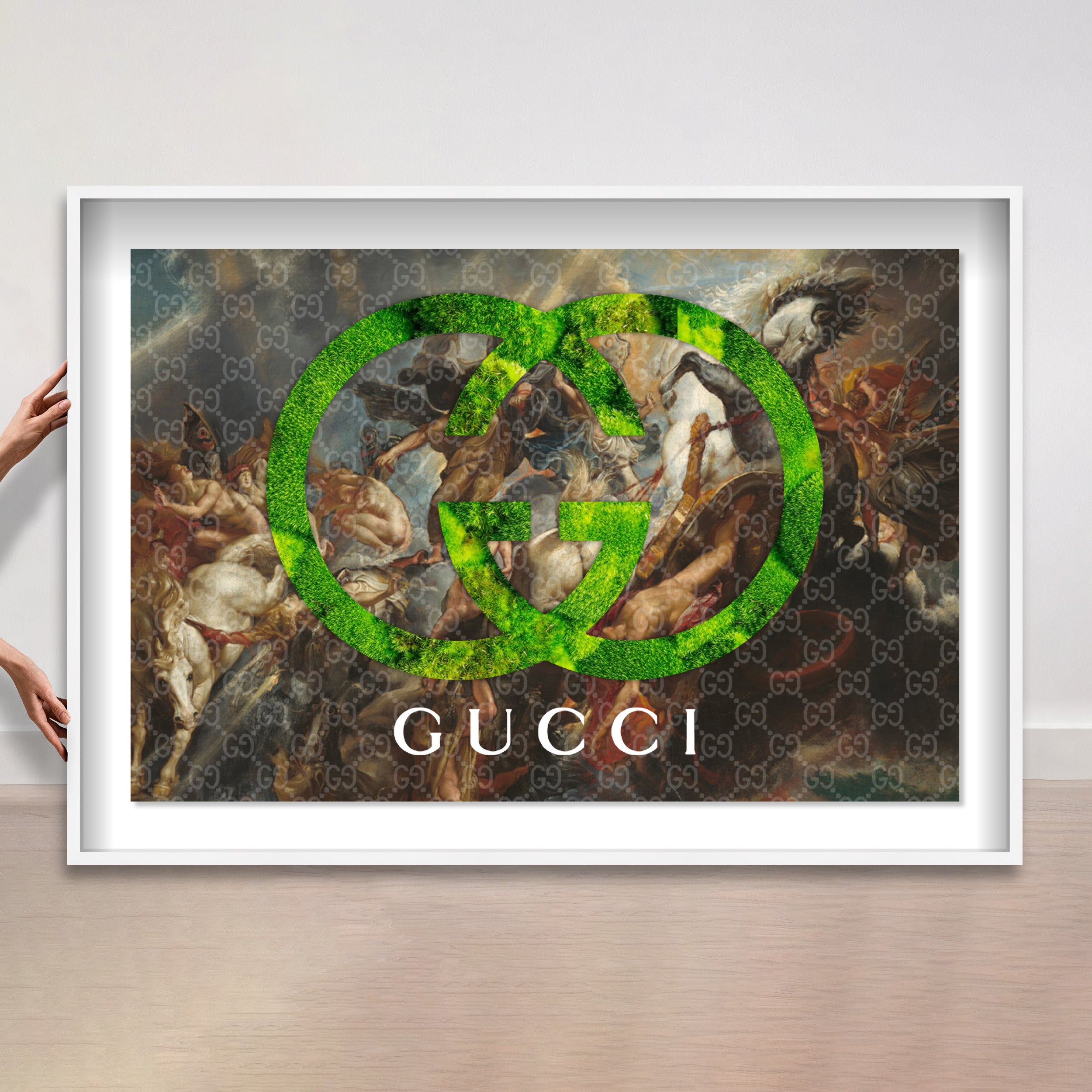 Italian Moss in Royalty | Wall Art by The Oliver Gal