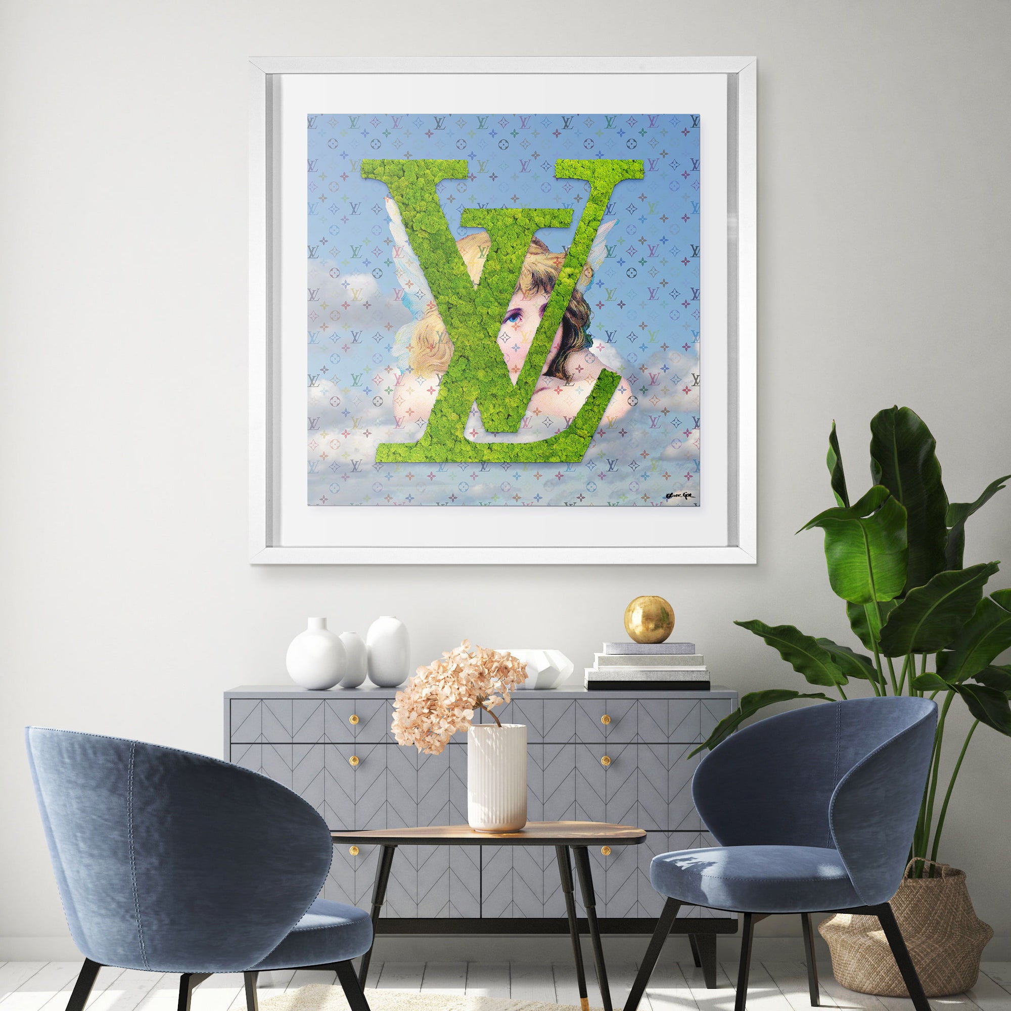 Louis Moss In Heaven Wall Art by The Oliver Gal