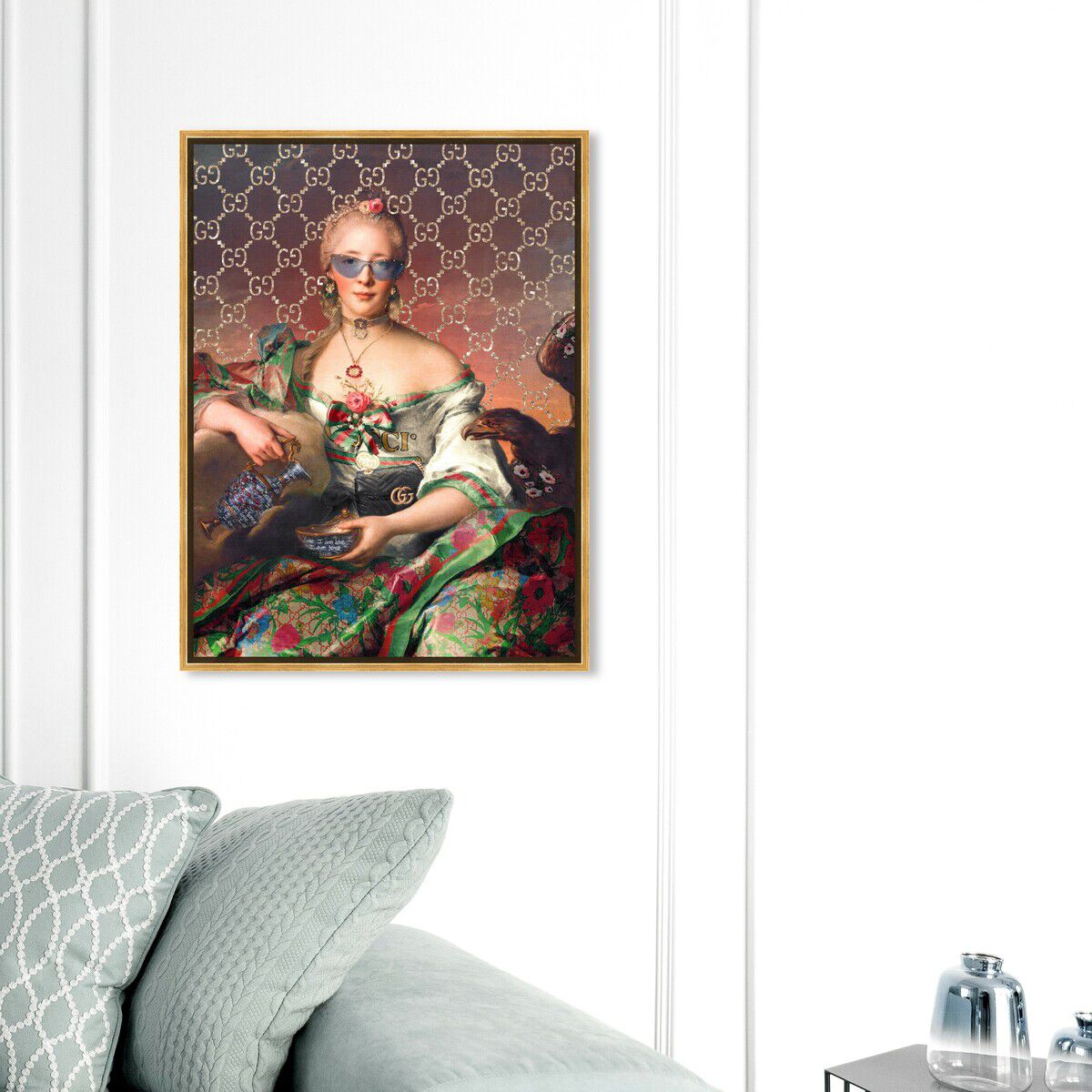 36x54/Framed Canvas/PSGLD