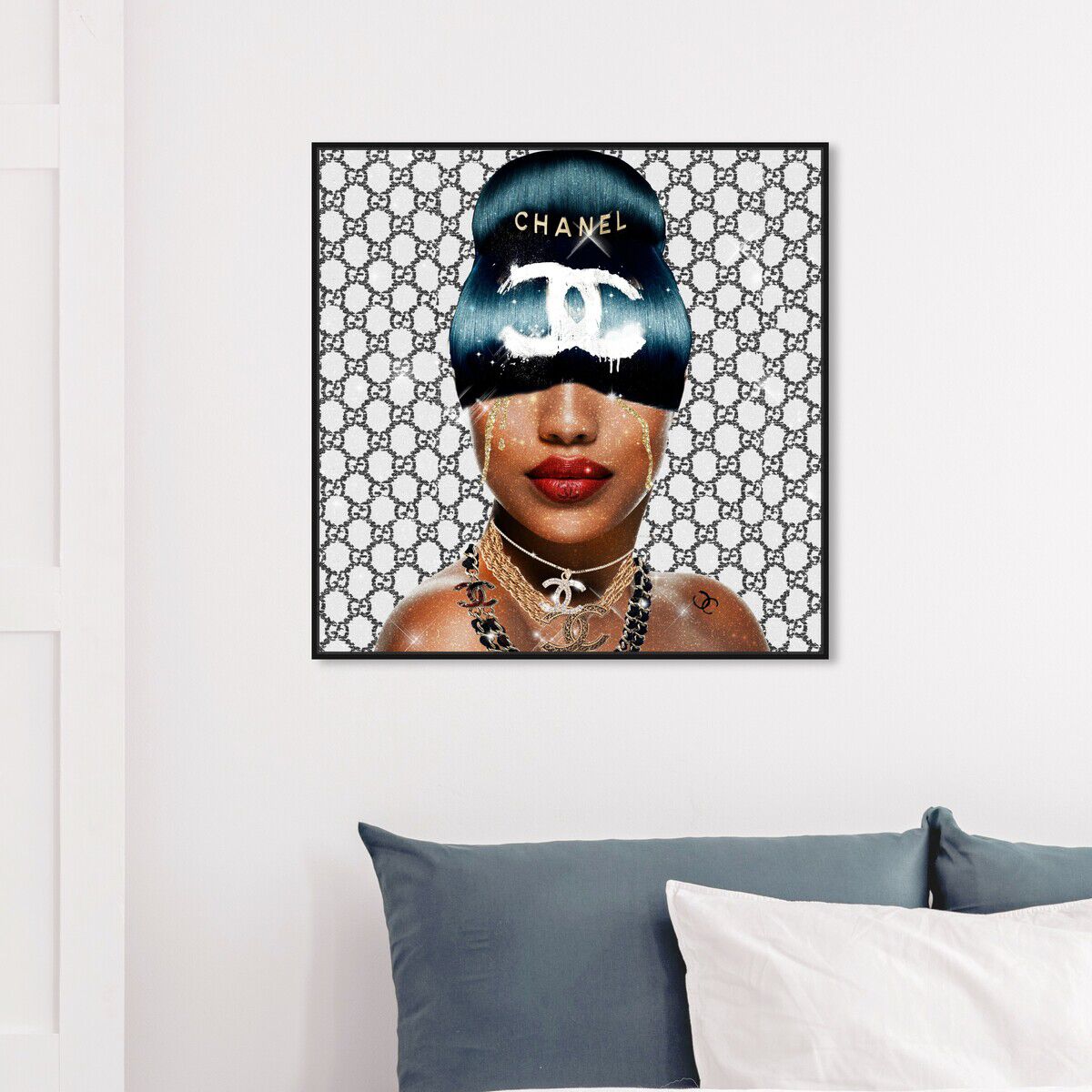 40x40/Framed Canvas/BFL