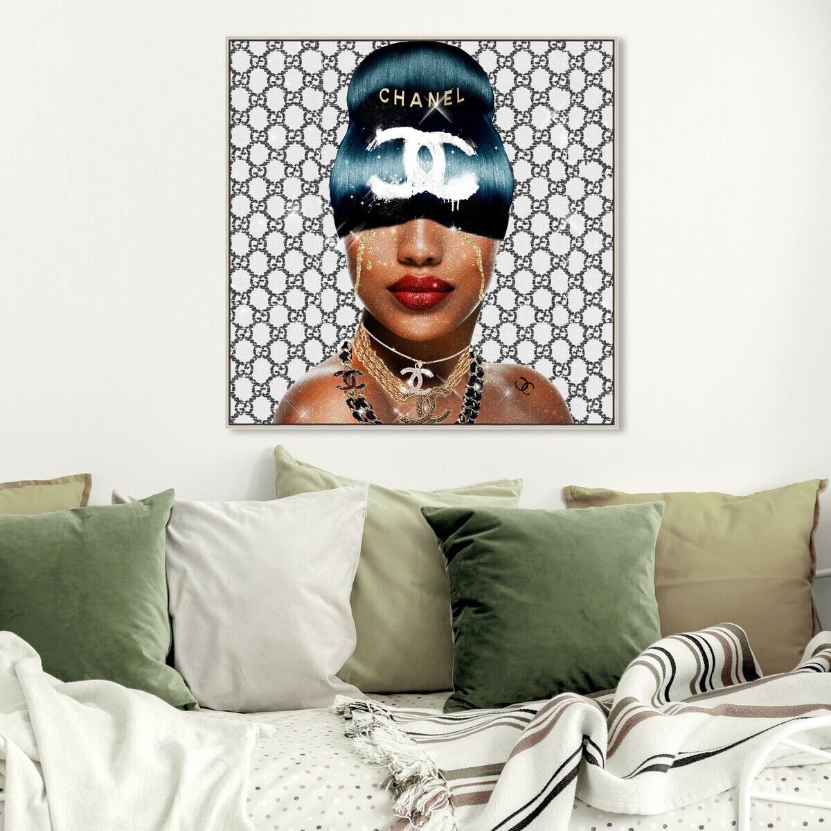 40x40/Framed Canvas/CFL