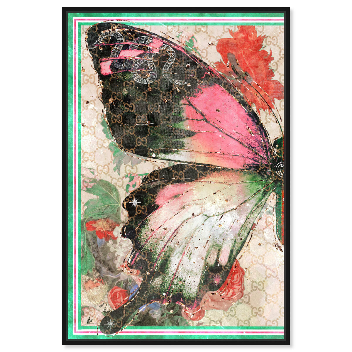 36x54/Framed Canvas/BFL