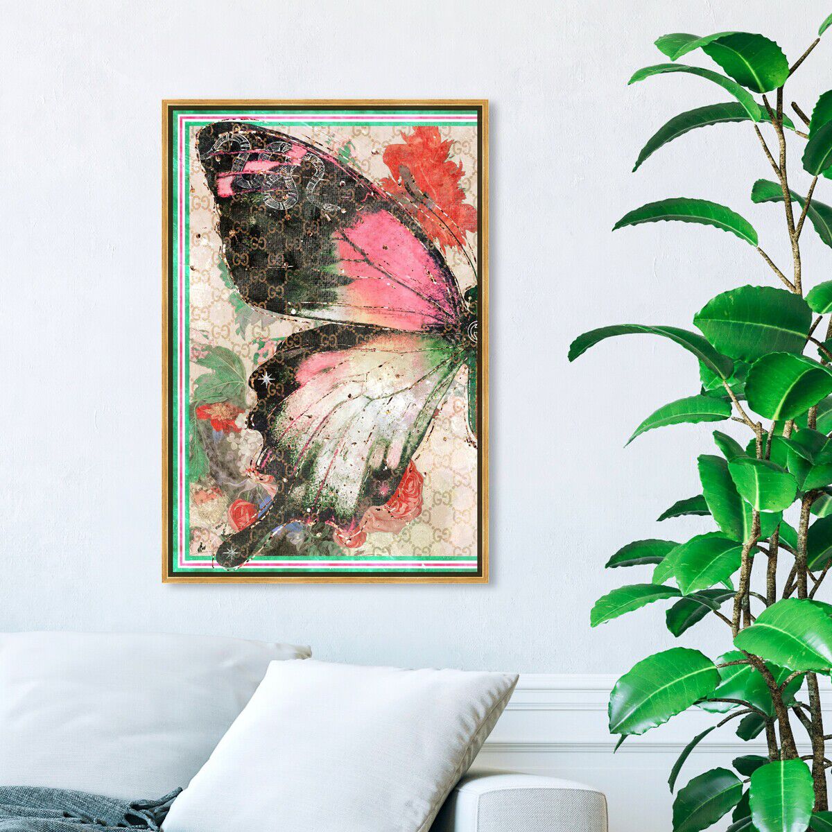 36x54/Framed Canvas/PSGLD
