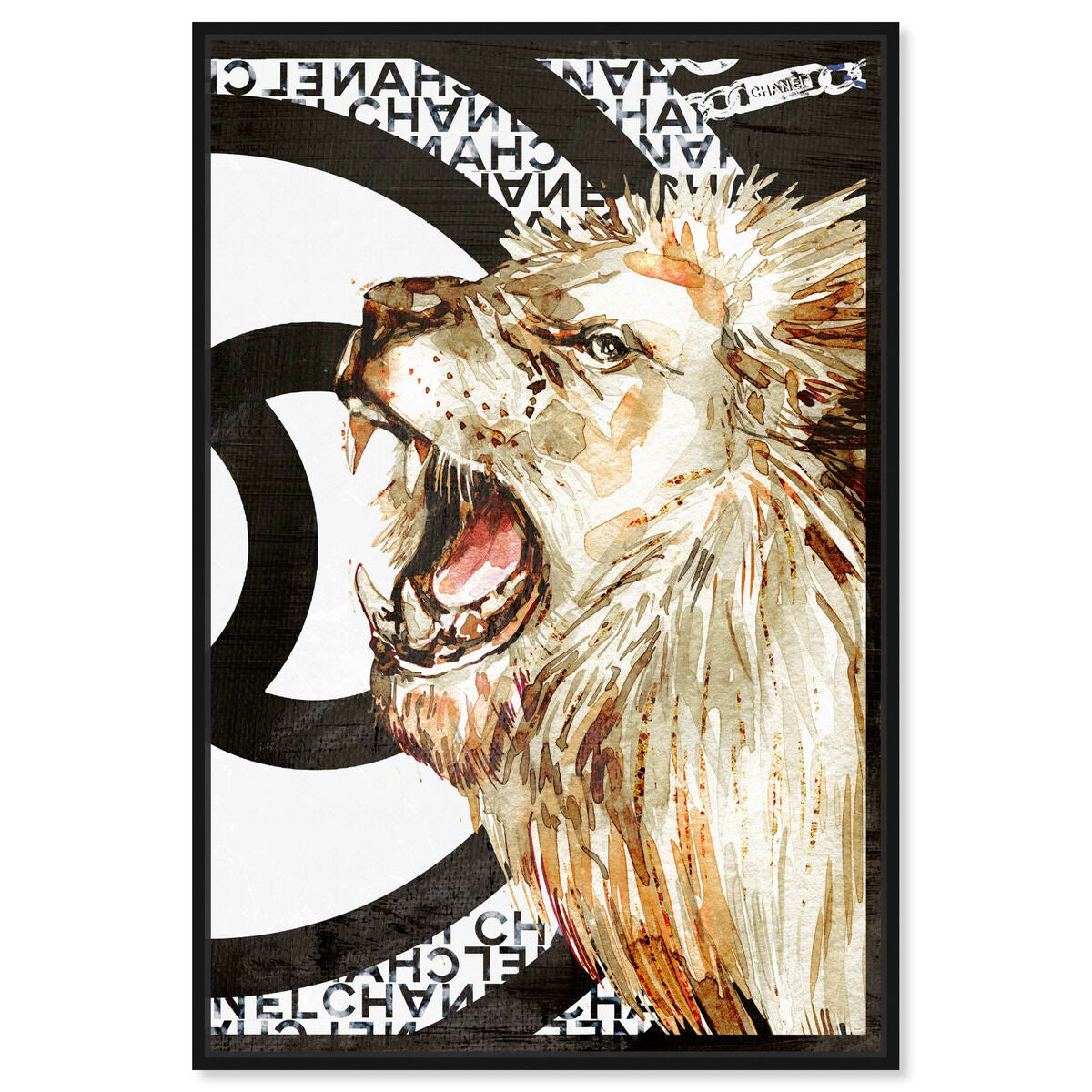 36x54/Framed Canvas/BFL