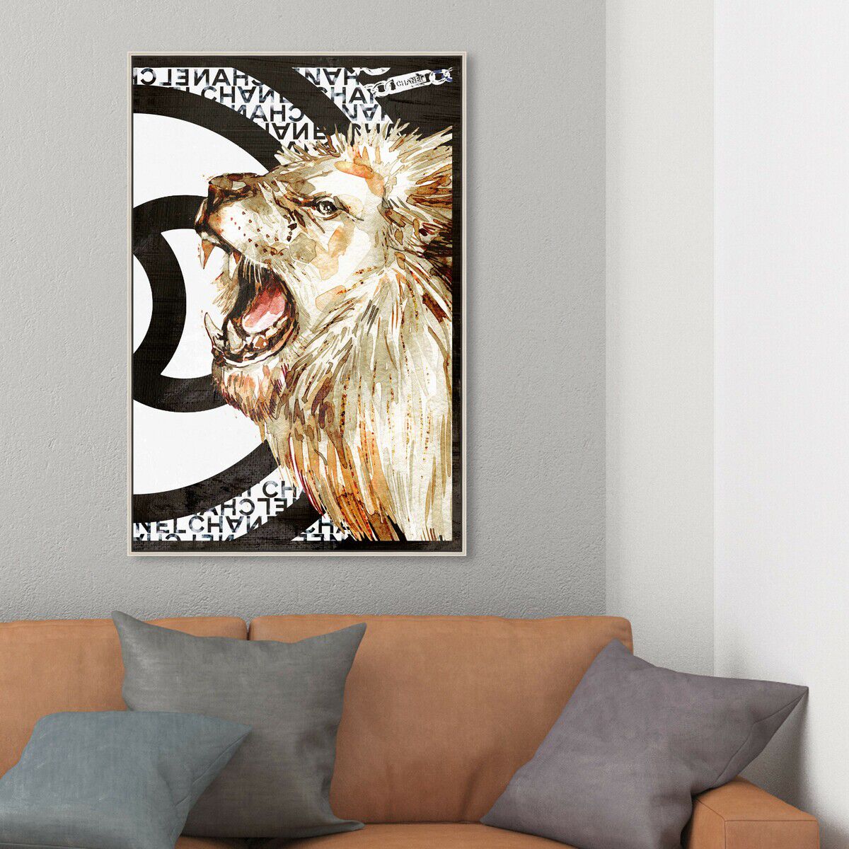 36x54/Framed Canvas/CFL