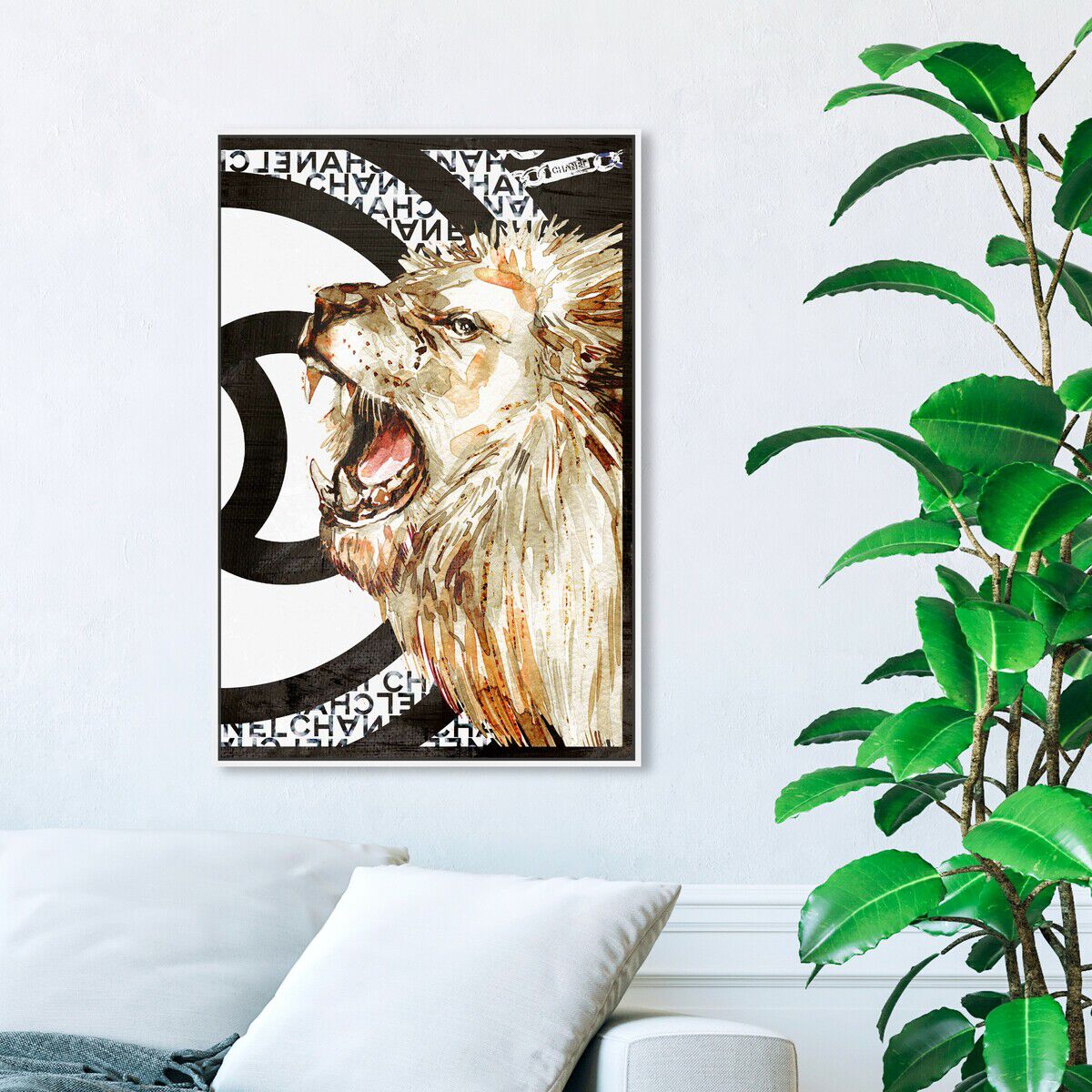 36x54/Framed Canvas/WFL