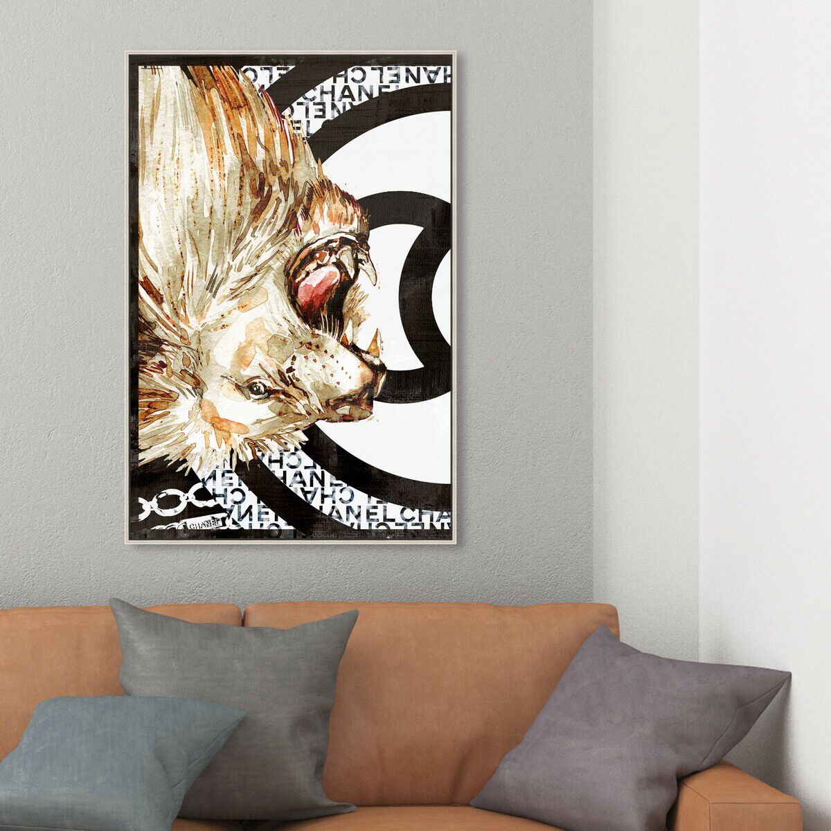 36x54/Framed Canvas/CFL
