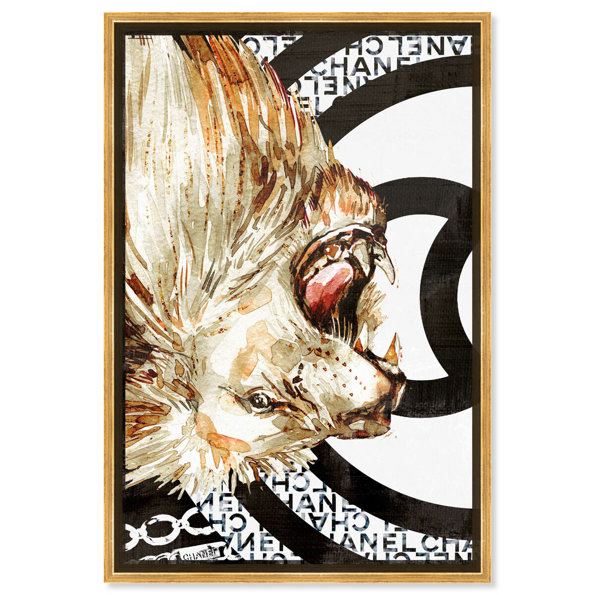 36x54/Framed Canvas/PSGLD