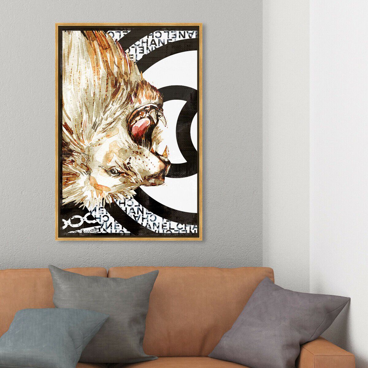 36x54/Framed Canvas/PSGLD
