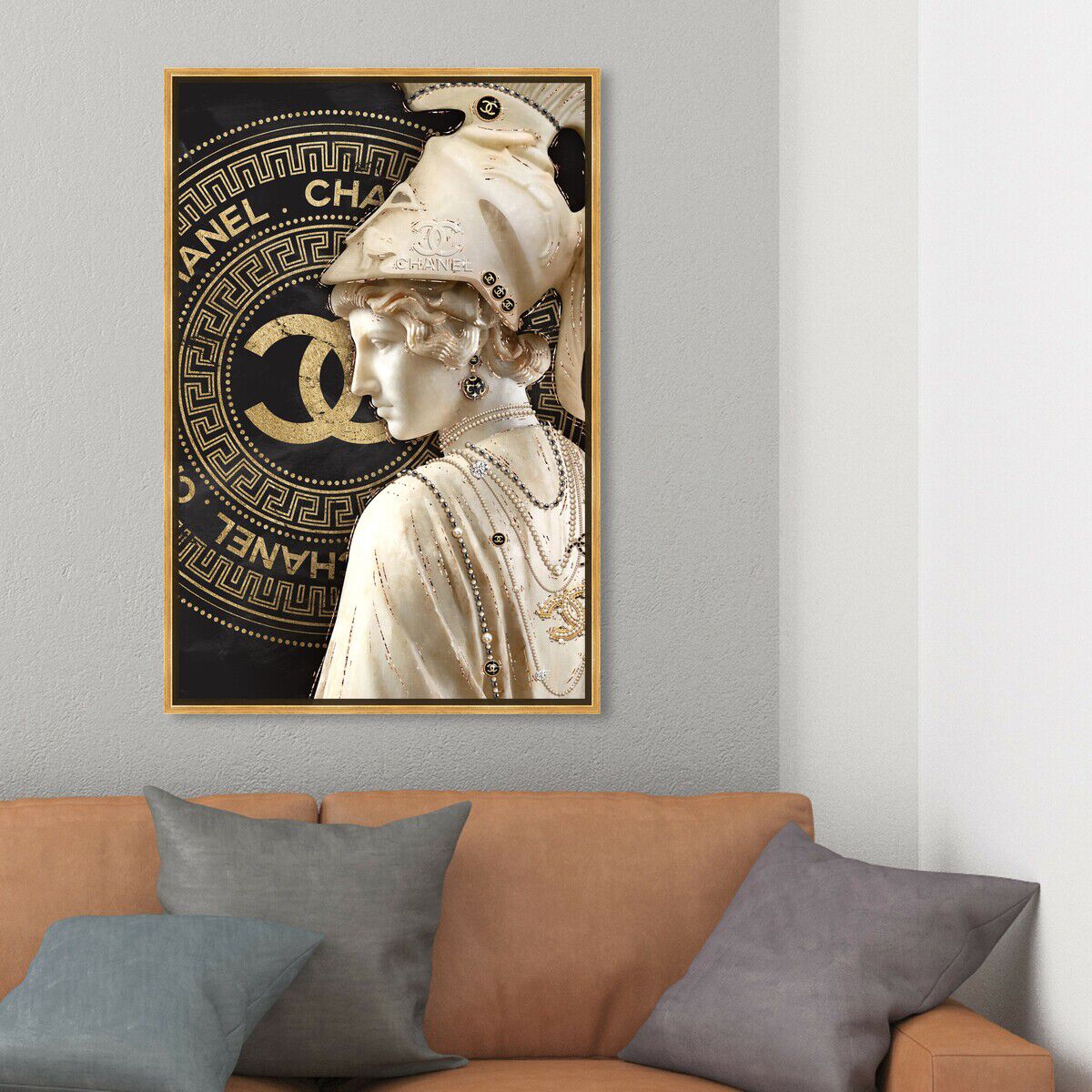 36x54/Framed Canvas/PSGLD