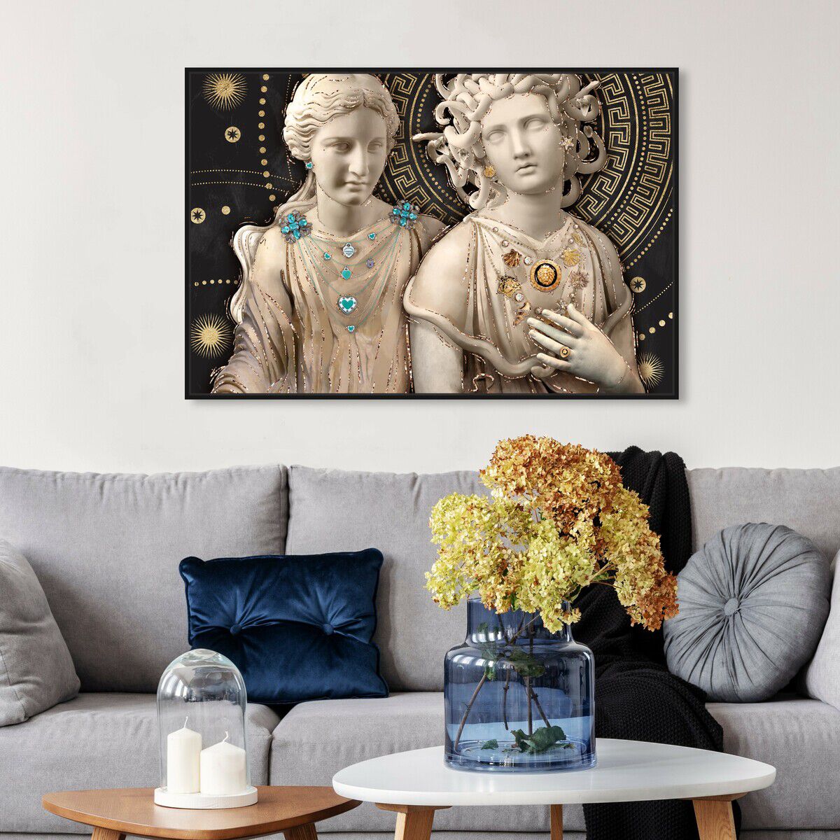 54x36/Framed Canvas/BFL