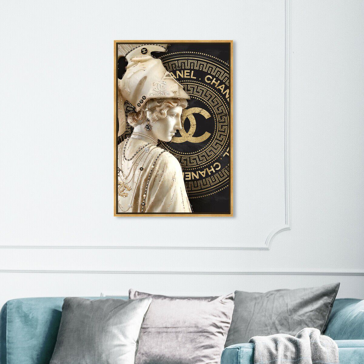 36x54/Framed Canvas/PSGLD