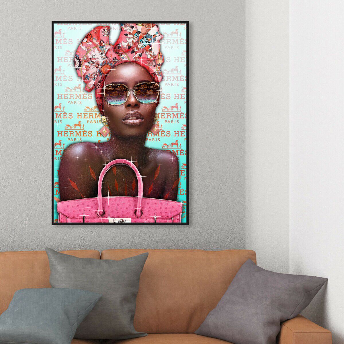 36x54/Framed Canvas/BFL