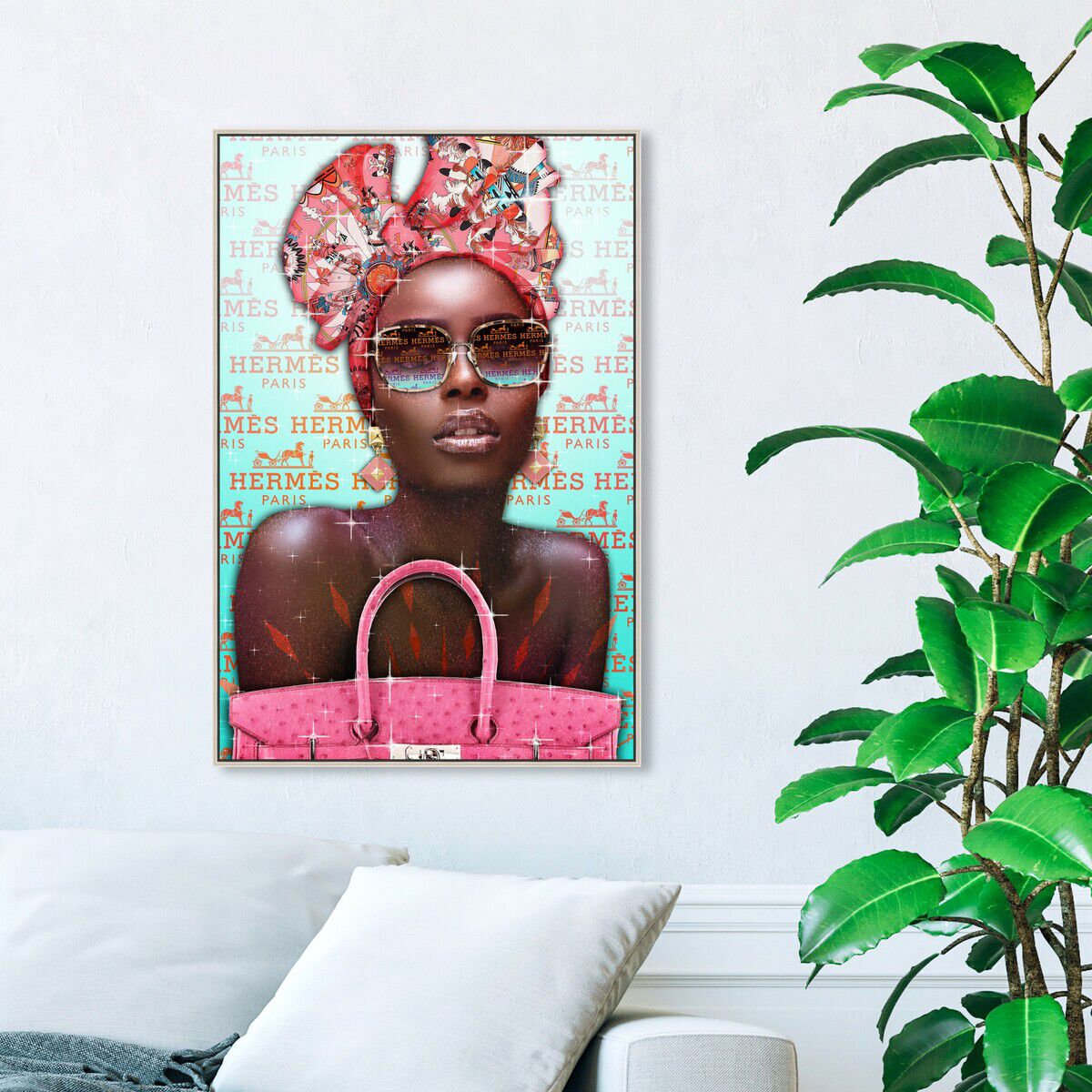 36x54/Framed Canvas/CFL