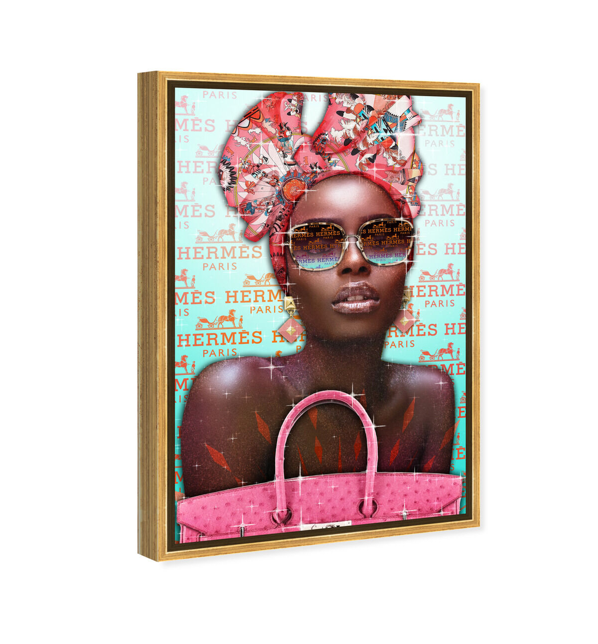 36x54/Framed Canvas/PSGLD