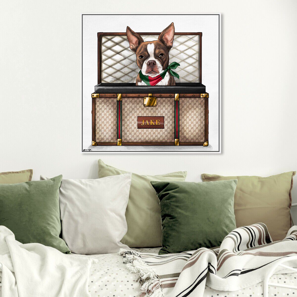 40x40/Framed Canvas/WFL