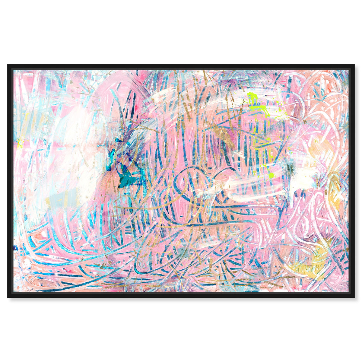 But I Never Quit | Abstract Wall Art by The Oliver Gal
