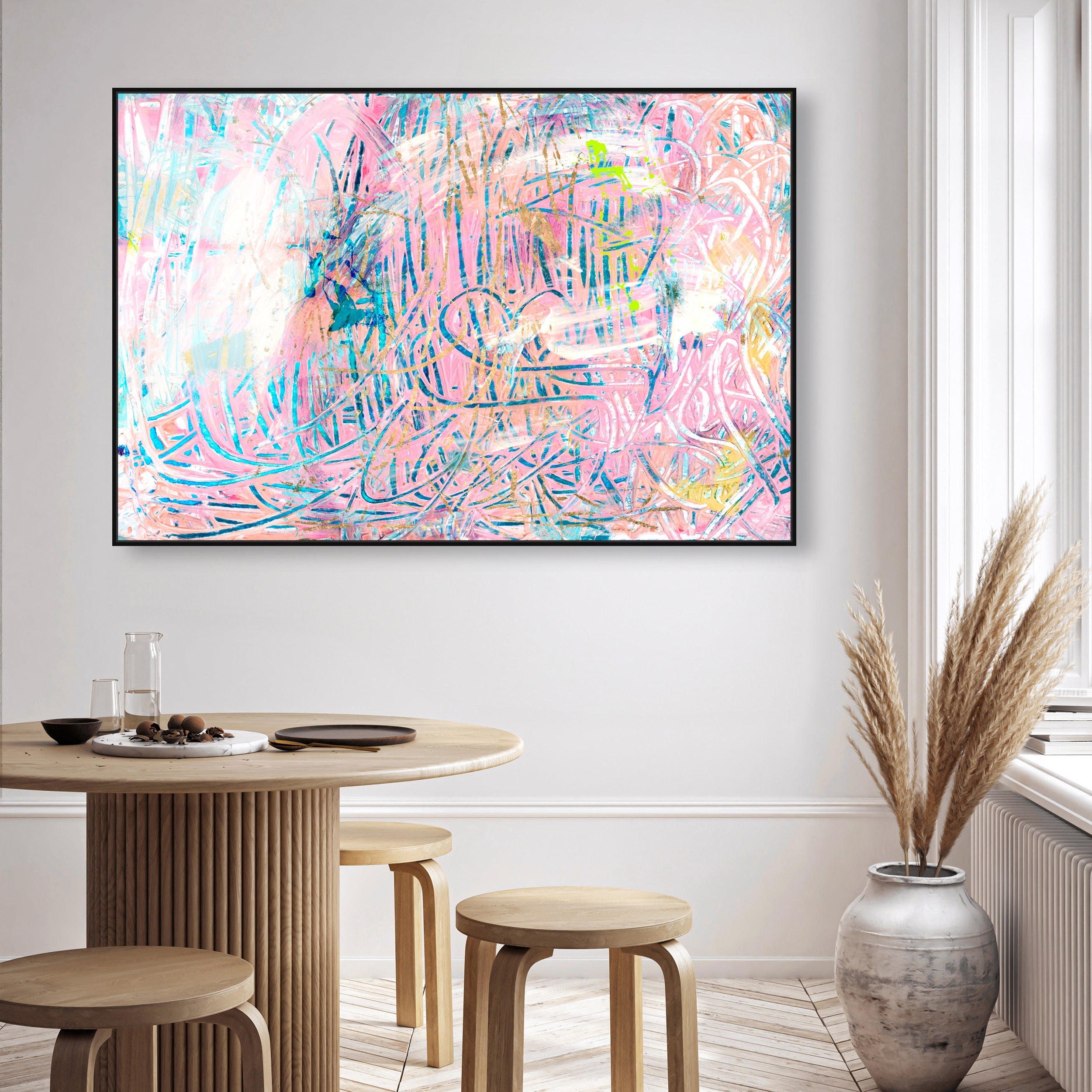 But I Never Quit | Abstract Wall Art by The Oliver Gal