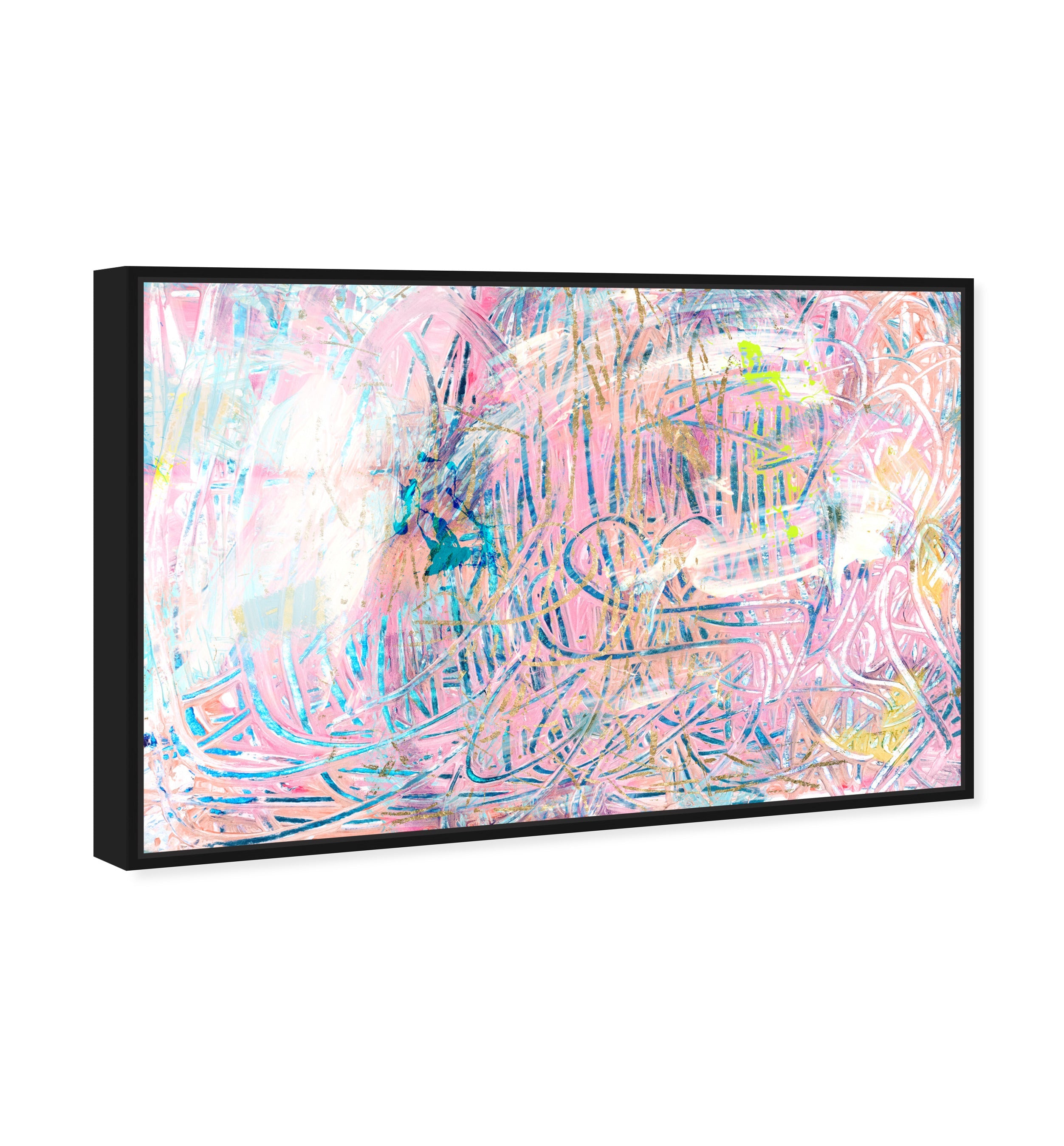 But I Never Quit | Abstract Wall Art by The Oliver Gal