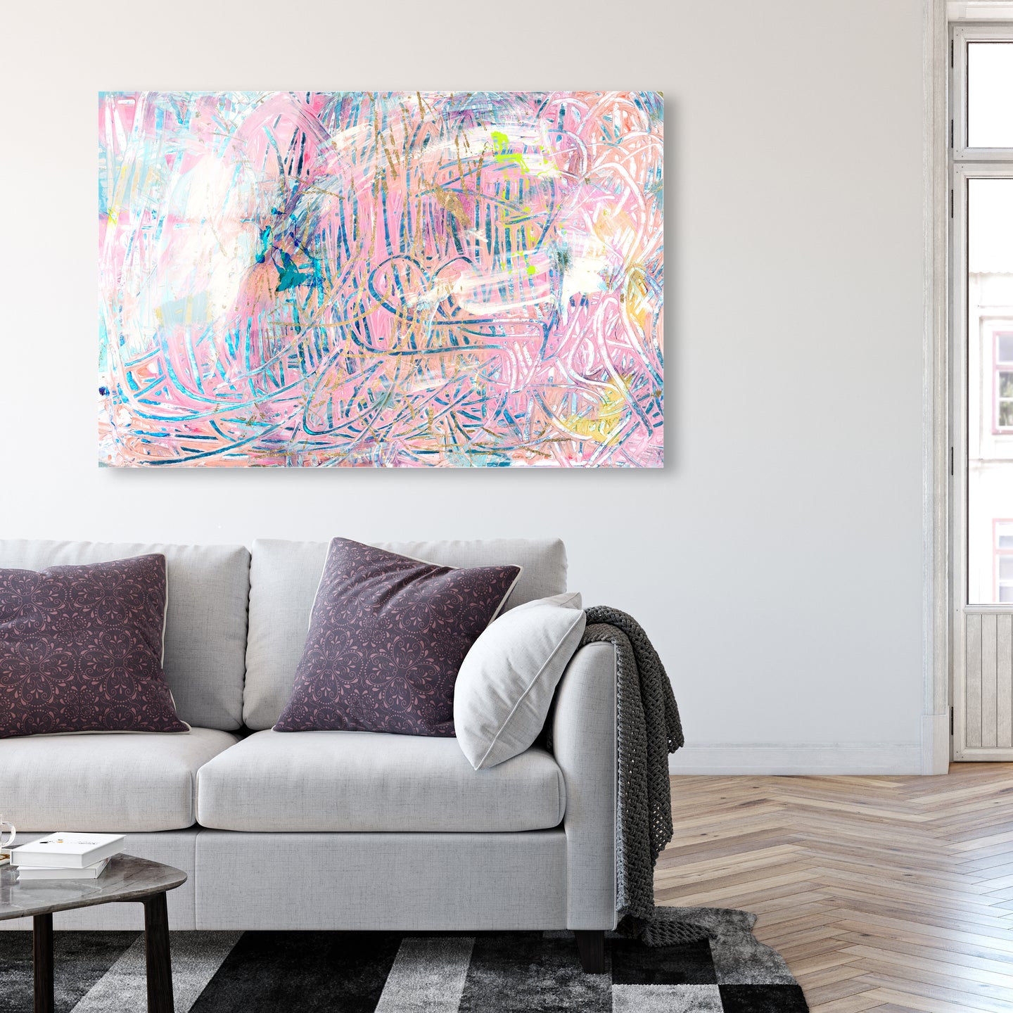 54x36/Acrylic/Unframed