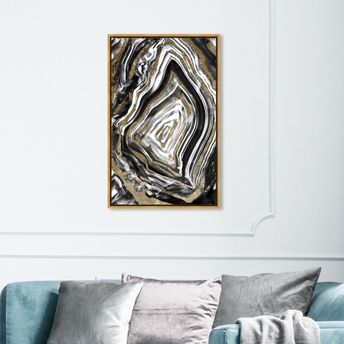 36x54/Framed Canvas/PSGLD