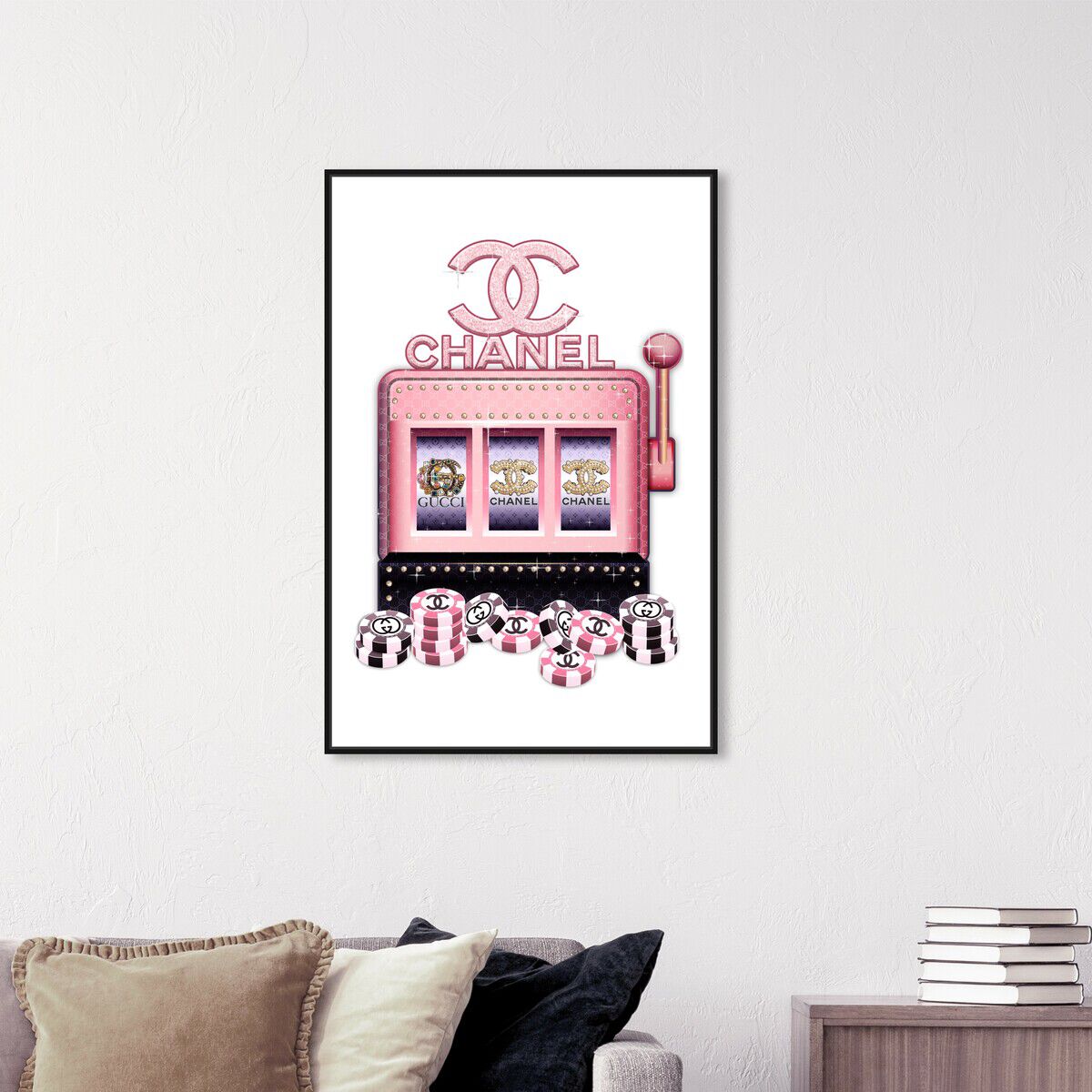 36x54/Framed Canvas/BFL
