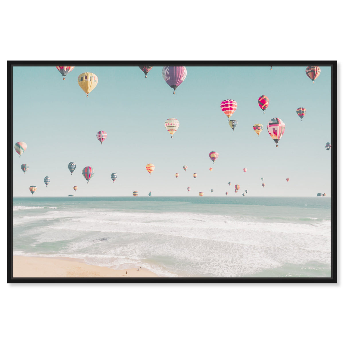 Beachside Balloons | Coastal Wall Art | Oliver Gal