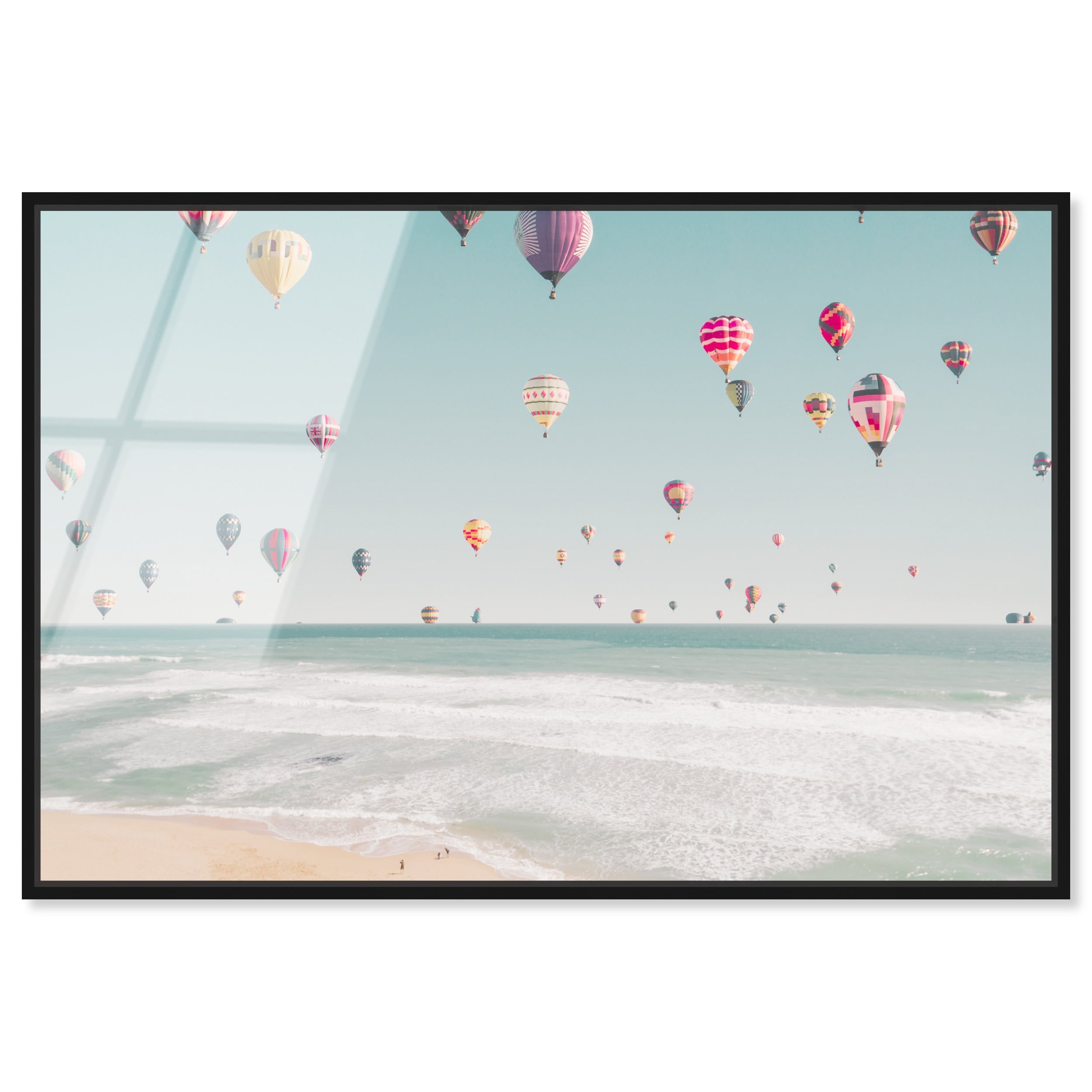 Beachside Balloons | Coastal Wall Art | Oliver Gal