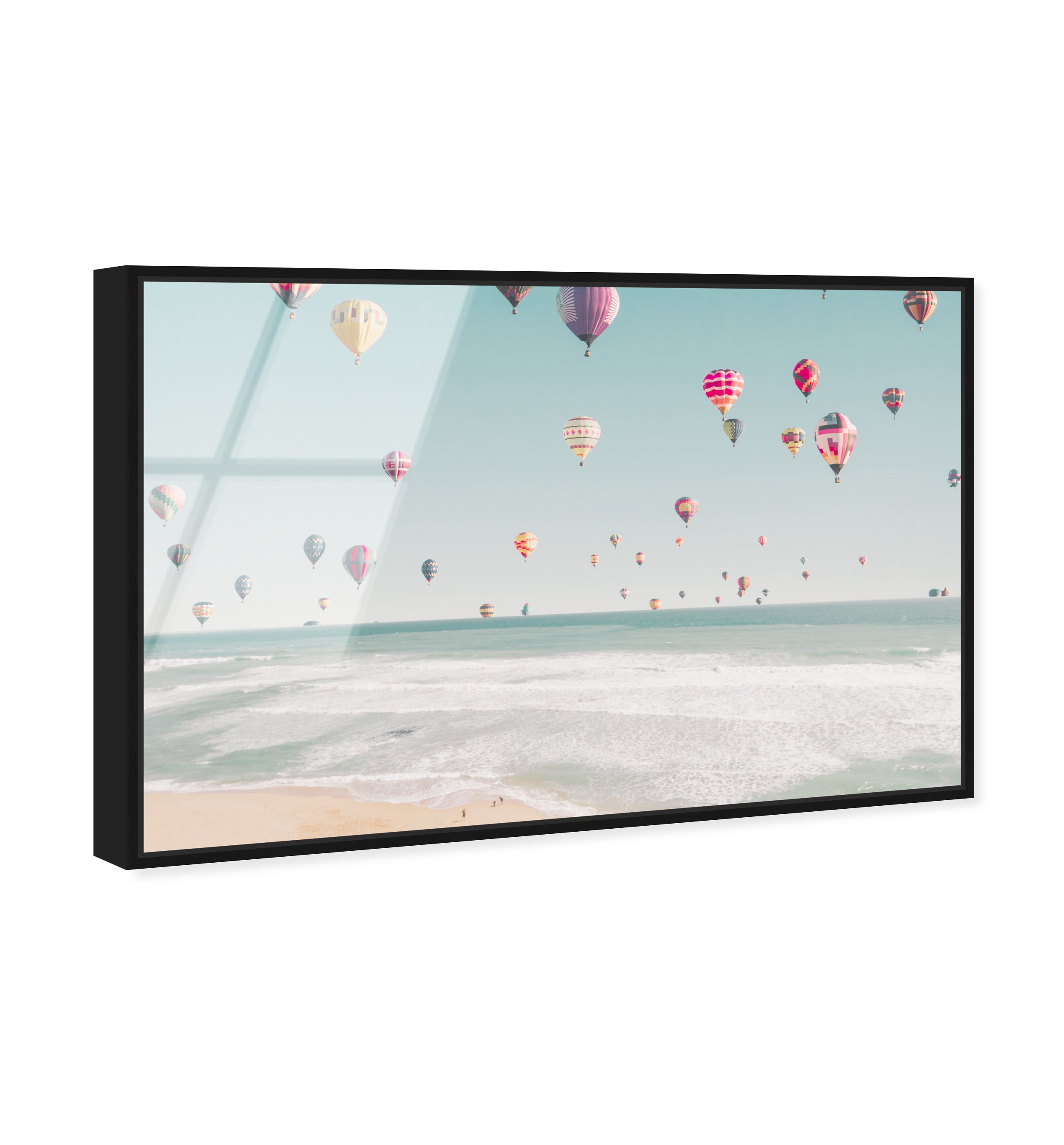 Beachside Balloons | Coastal Wall Art | Oliver Gal