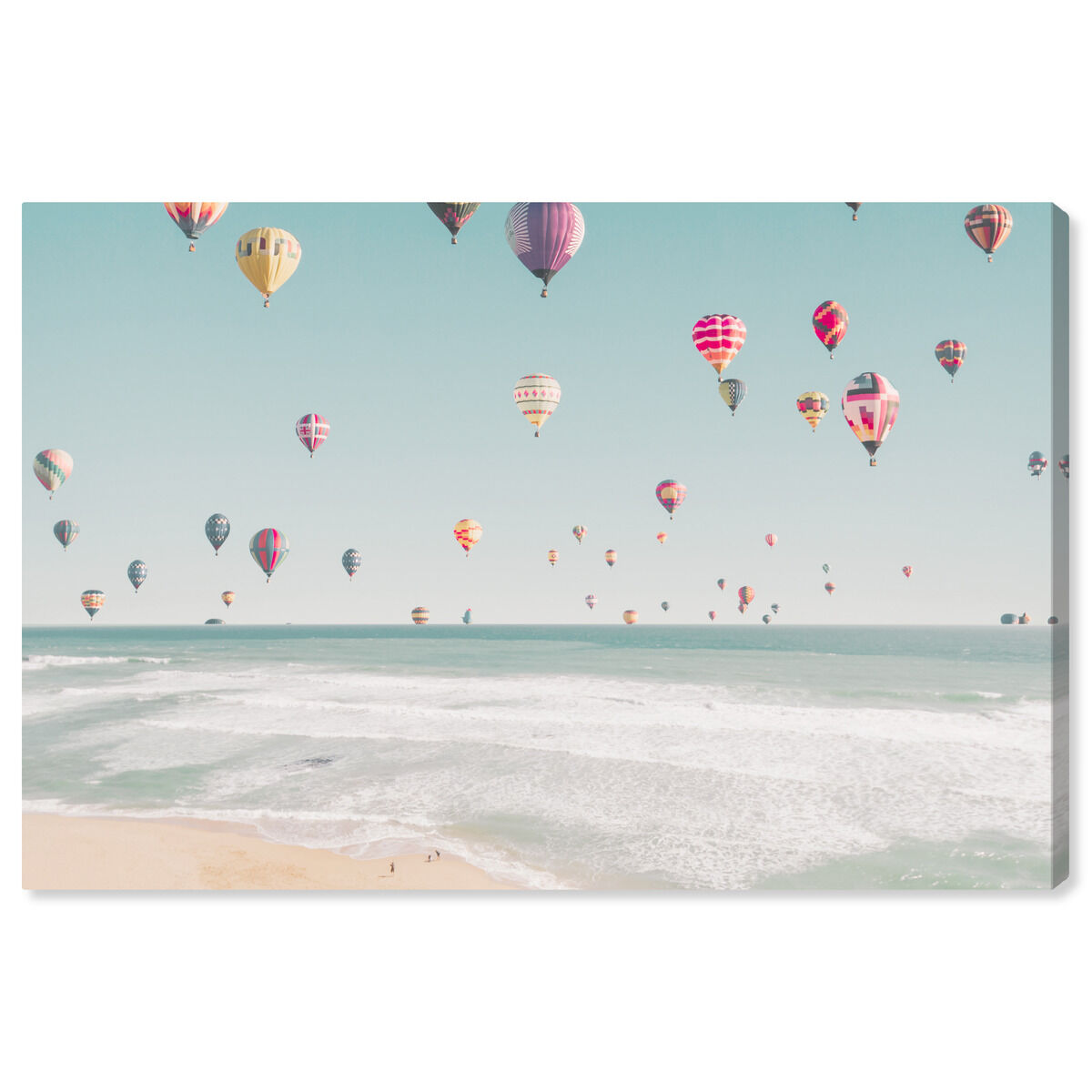 Beachside Balloons | Coastal Wall Art | Oliver Gal