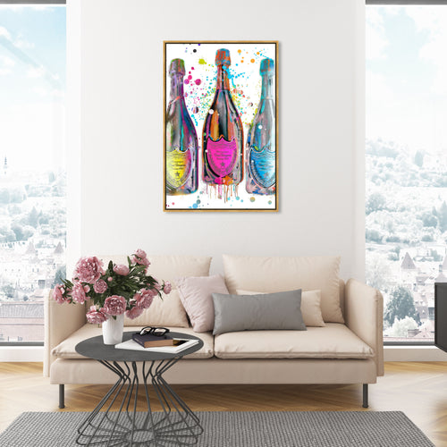 Luxury Champagne Wall Art | Oliver Gal