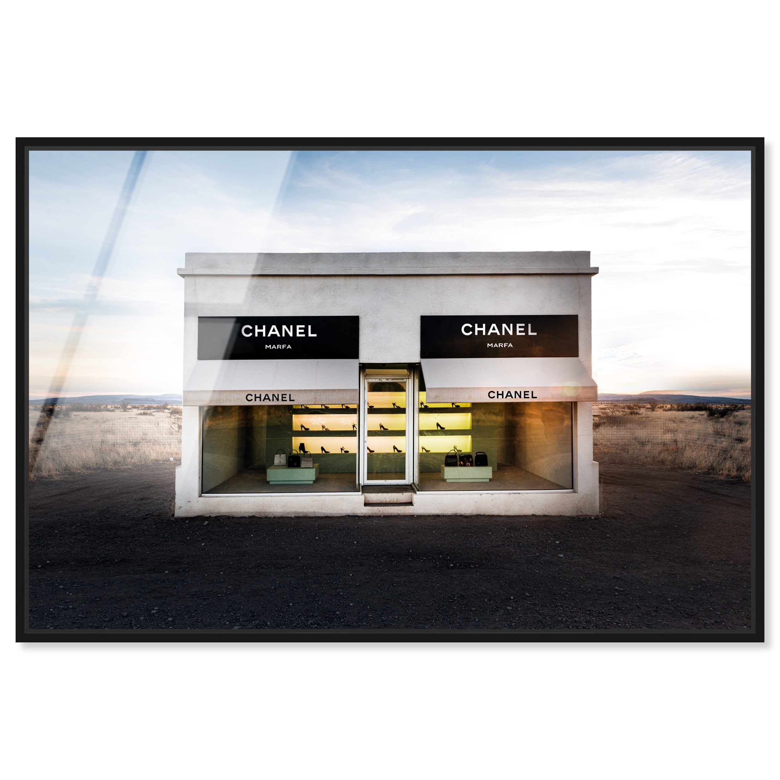 Store in Marfa | Fashion and Glam Wall Art by The Oliver Gal