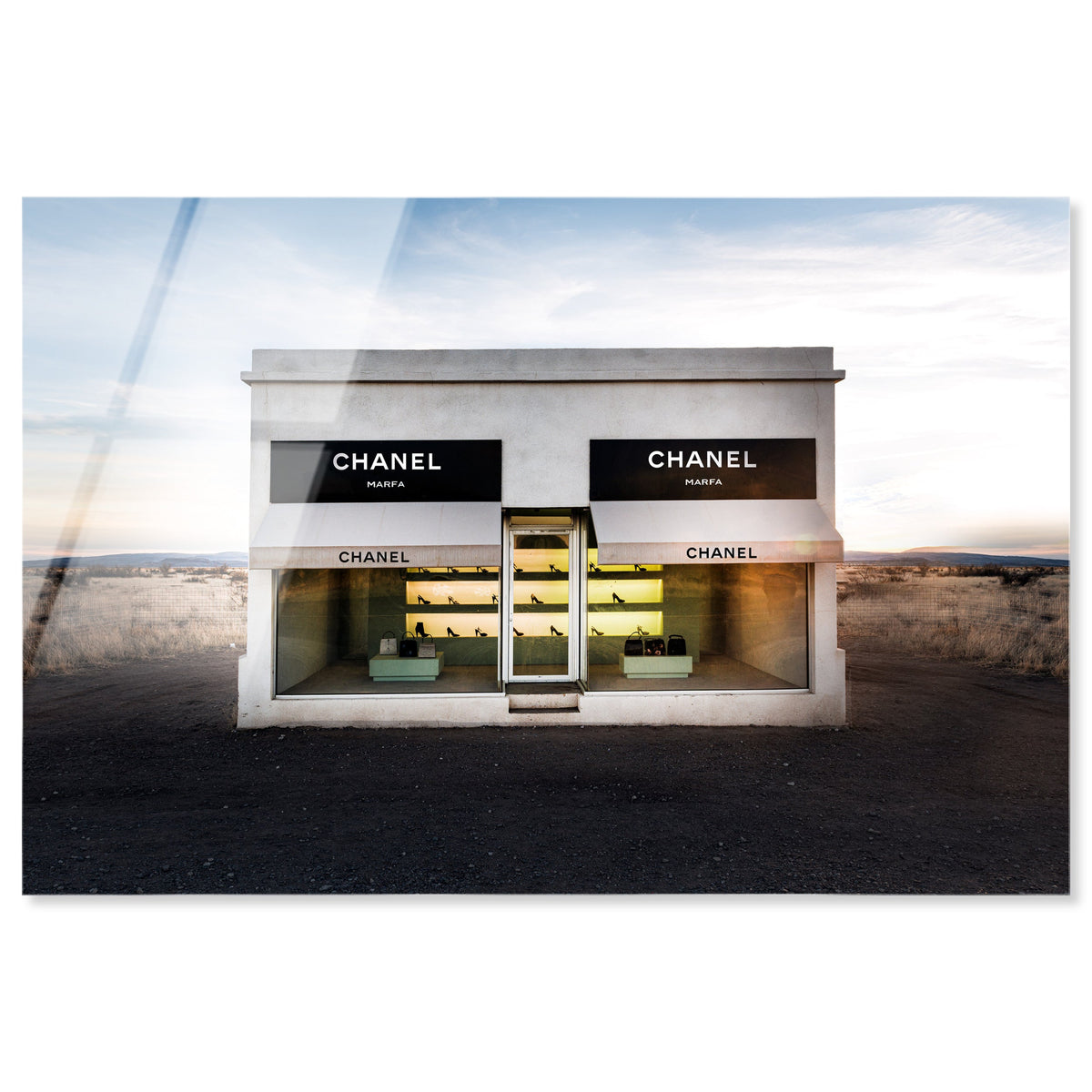 Store in Marfa | Fashion and Glam Wall Art by The Oliver Gal