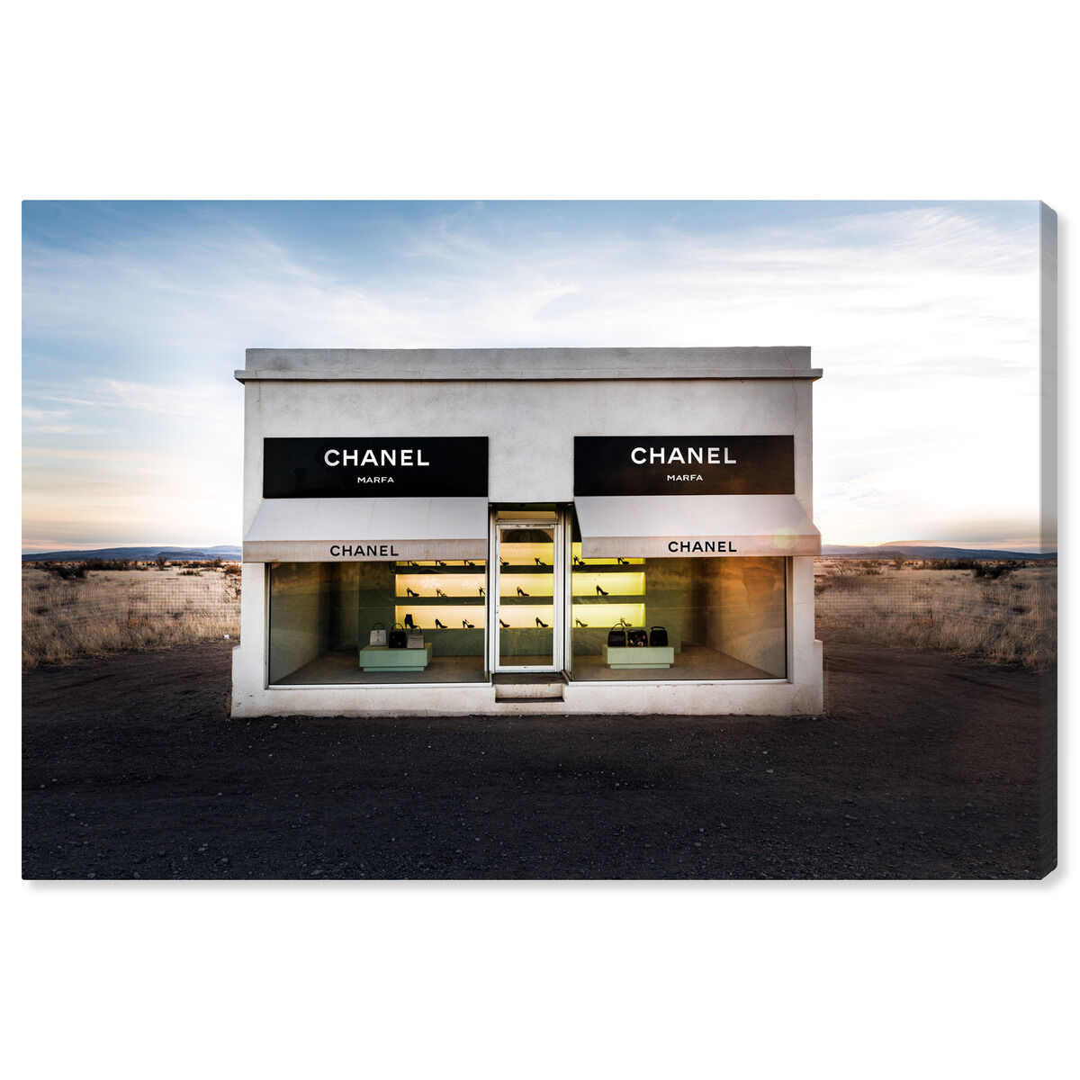 Store in Marfa | Fashion and Glam Wall Art by The Oliver Gal