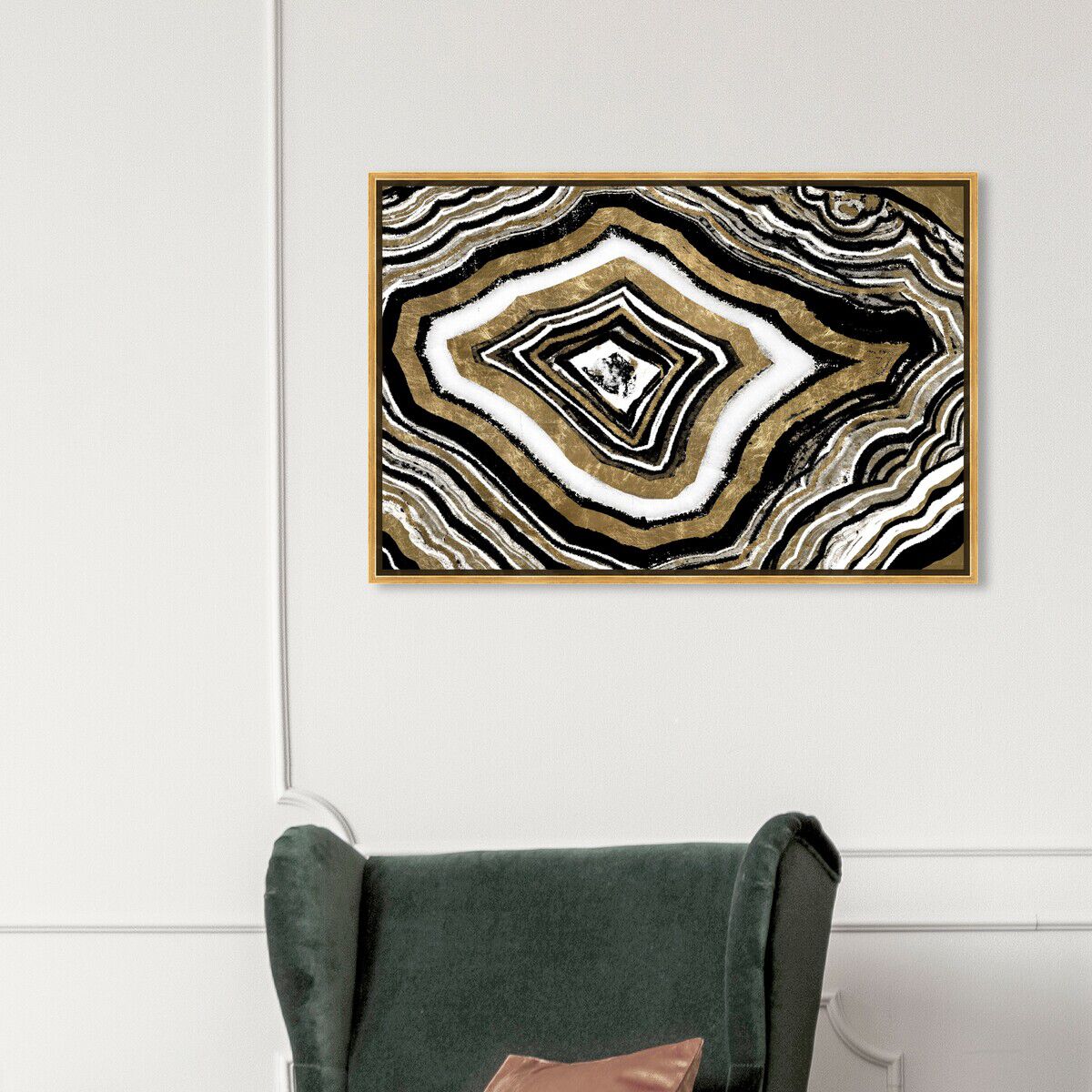 54x36/Framed Canvas/PSGLD