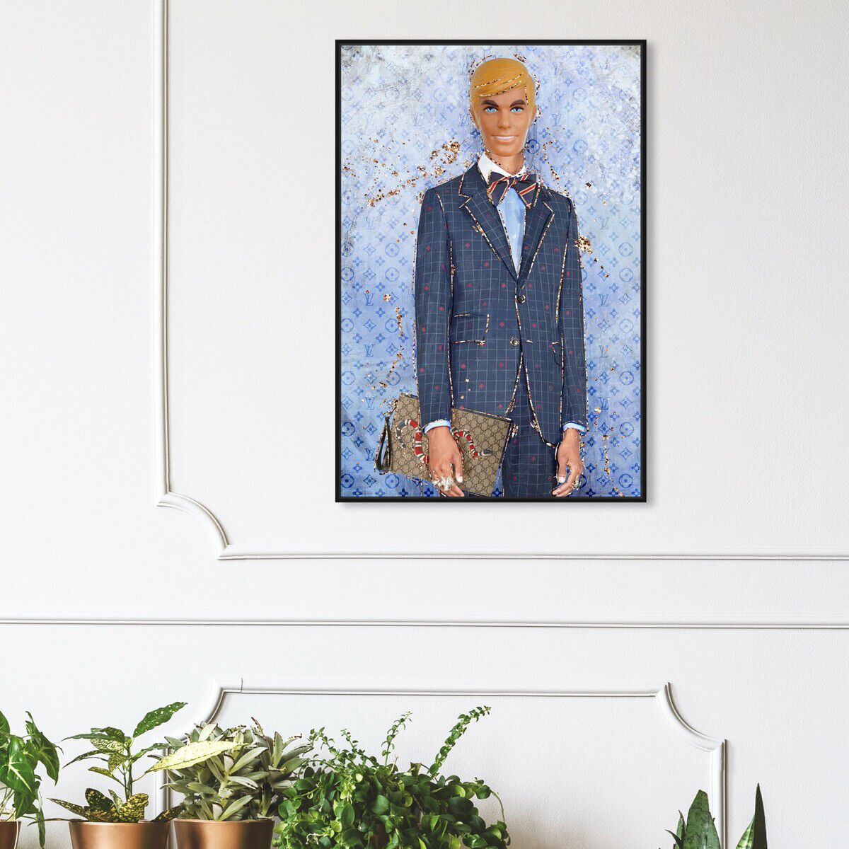 36x54/Framed Canvas/BFL