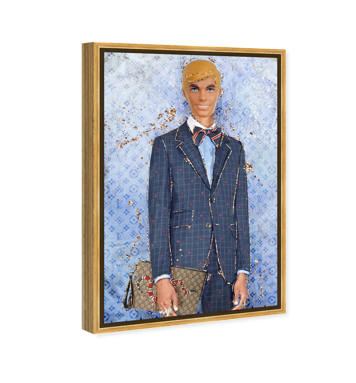 36x54/Framed Canvas/PSGLD
