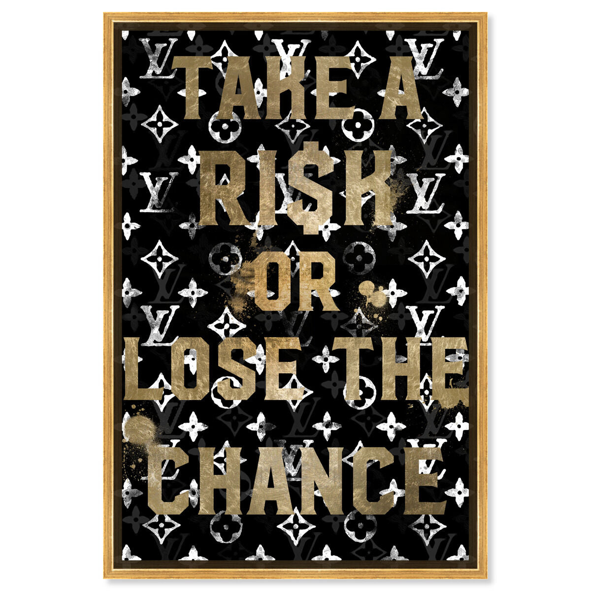 36x54/Framed Canvas/PSGLD