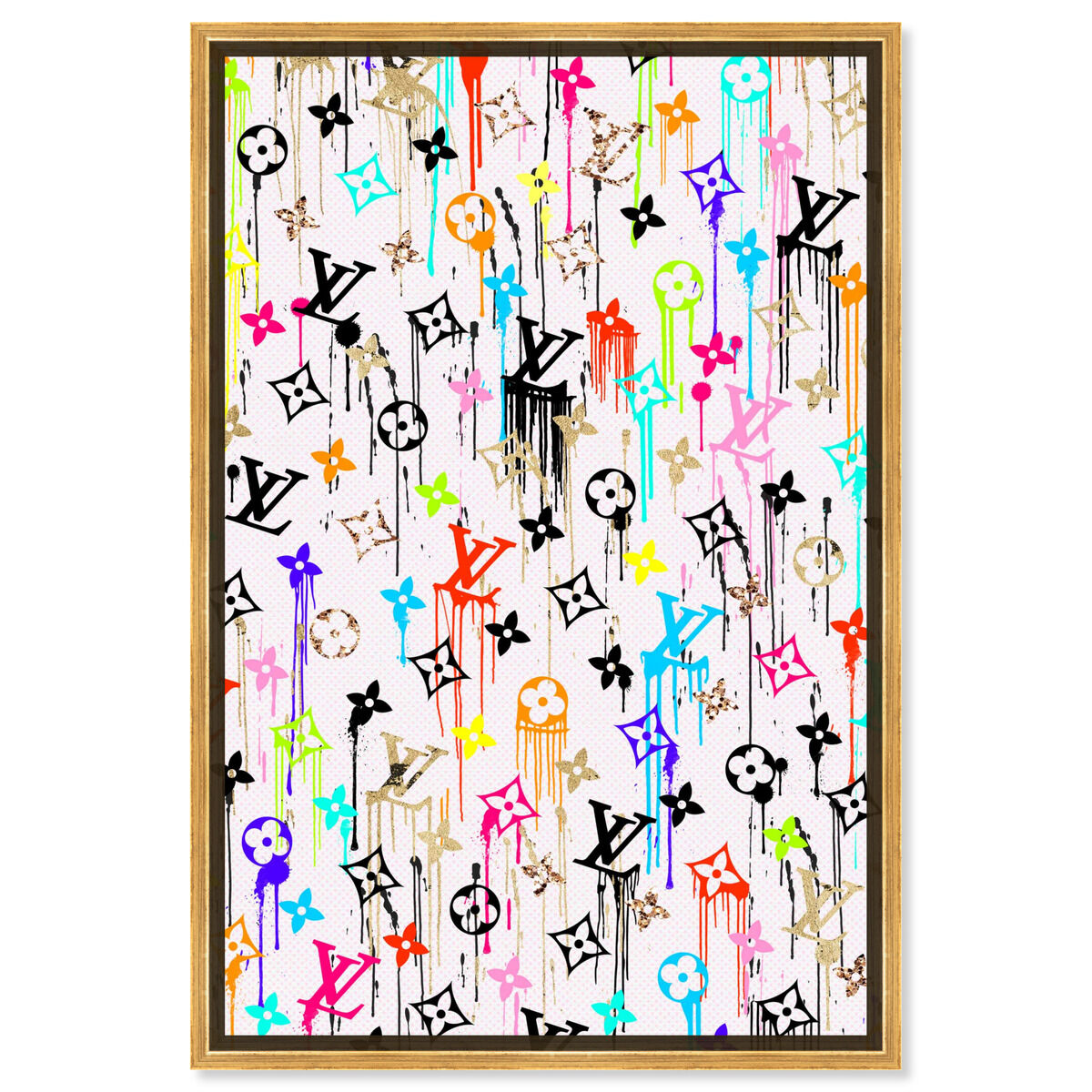 36x54/Framed Canvas/PSGLD