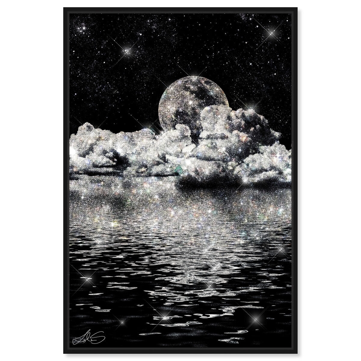 36x54/Framed Canvas/BFL