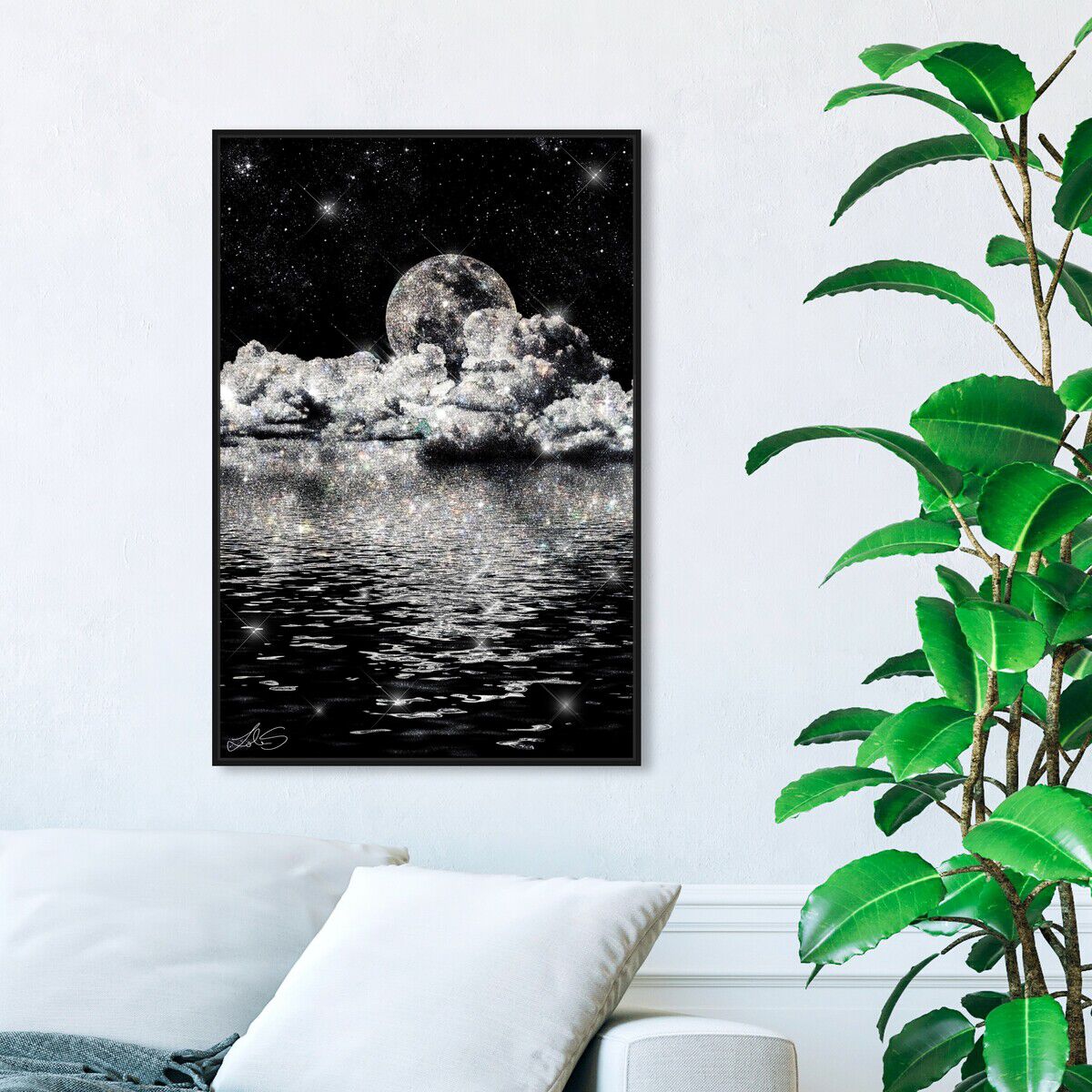 36x54/Framed Canvas/BFL