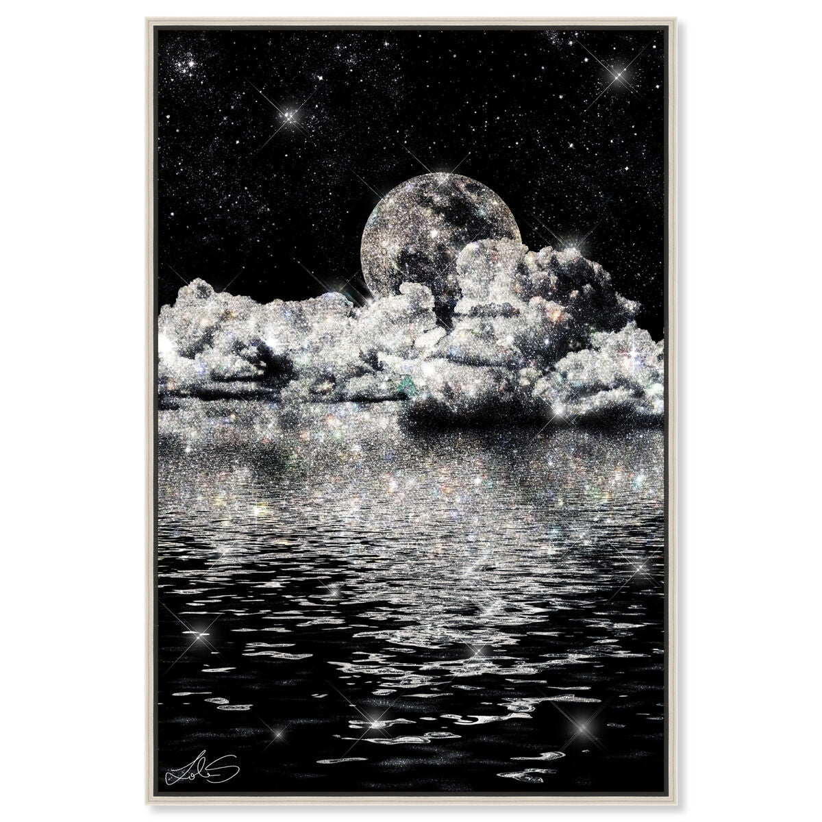 36x54/Framed Canvas/CFL