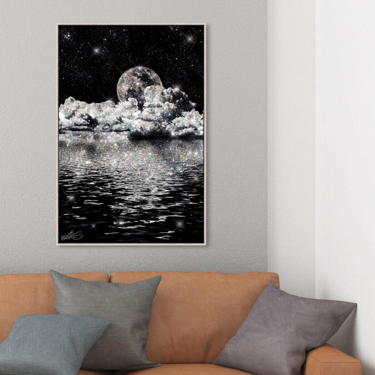 36x54/Framed Canvas/CFL