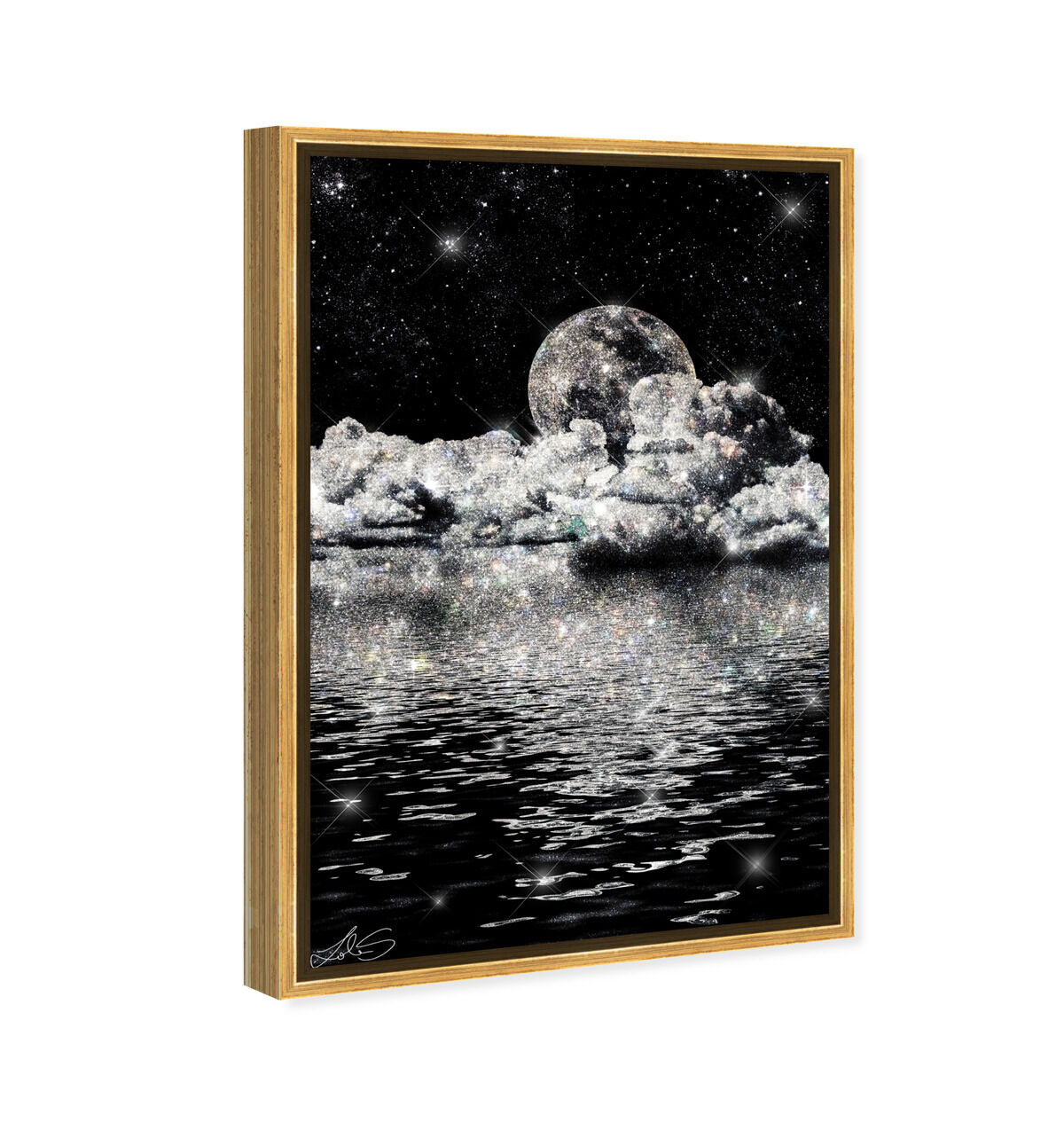 36x54/Framed Canvas/PSGLD