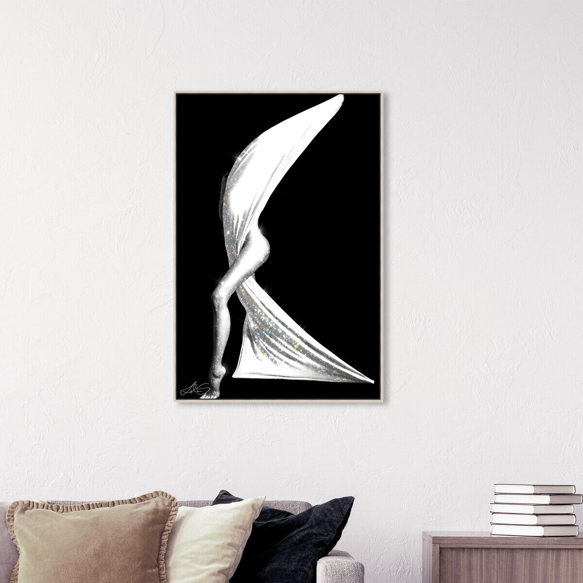 36x54/Framed Canvas/CFL