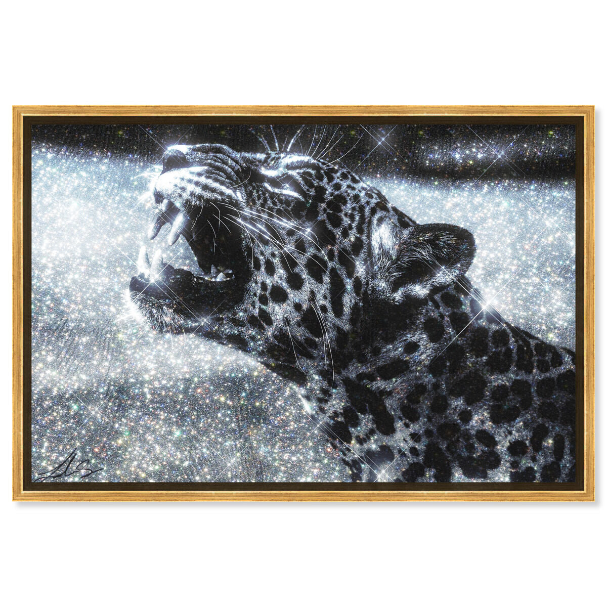54x36/Framed Canvas/PSGLD